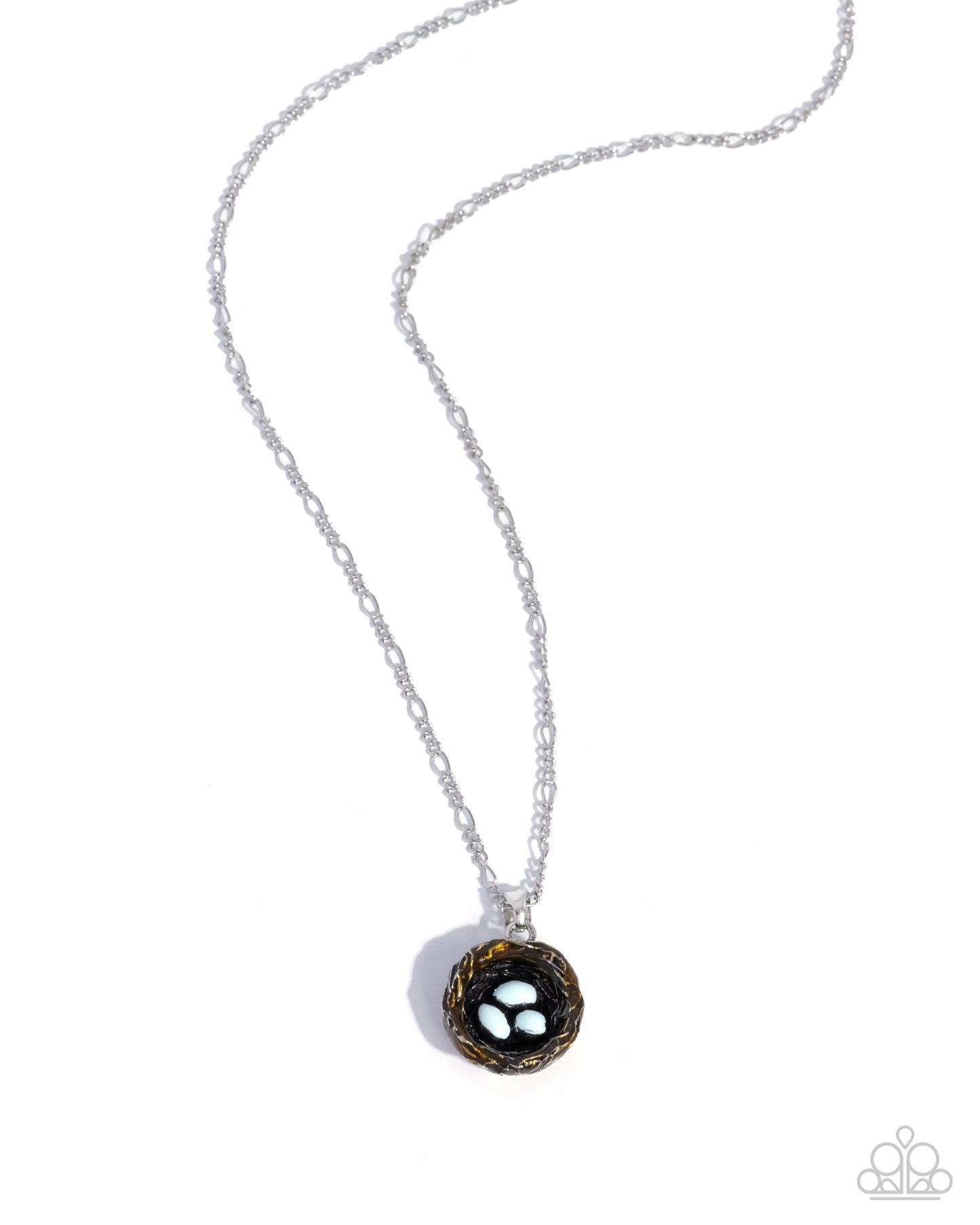 Building a Nest - blue - Paparazzi necklace