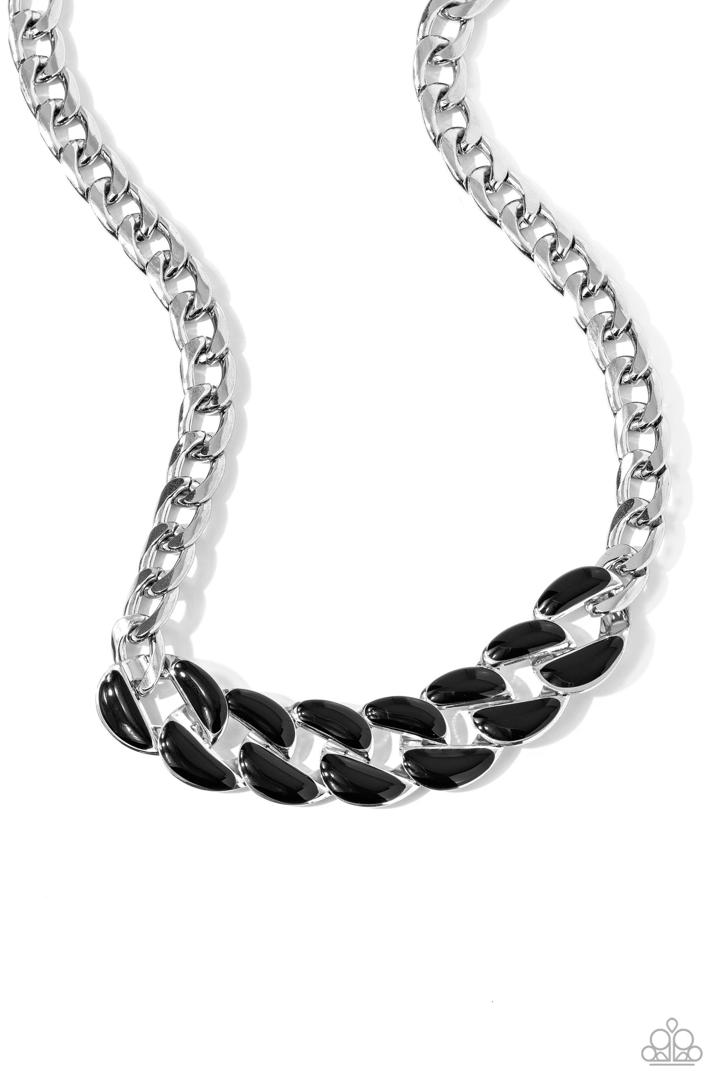 CURB Craze - black - Paparazzi necklace
