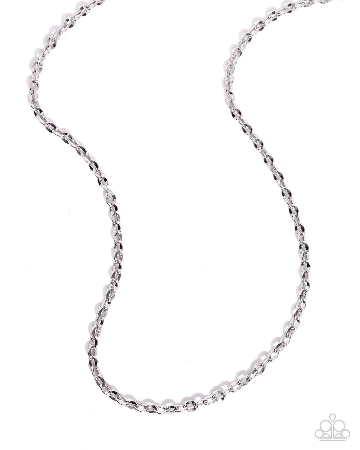 Cable Charisma - silver - Paparazzi MENS necklace