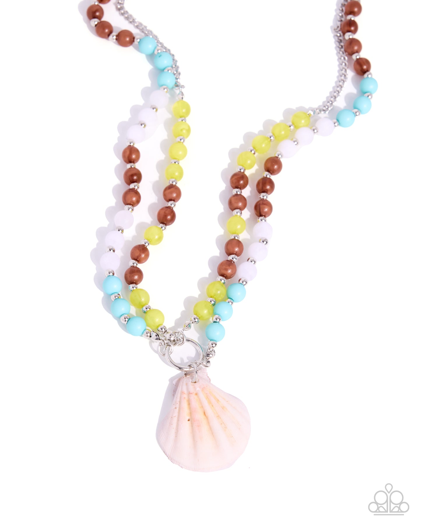 Calmly Coastal - green - Paparazzi necklace