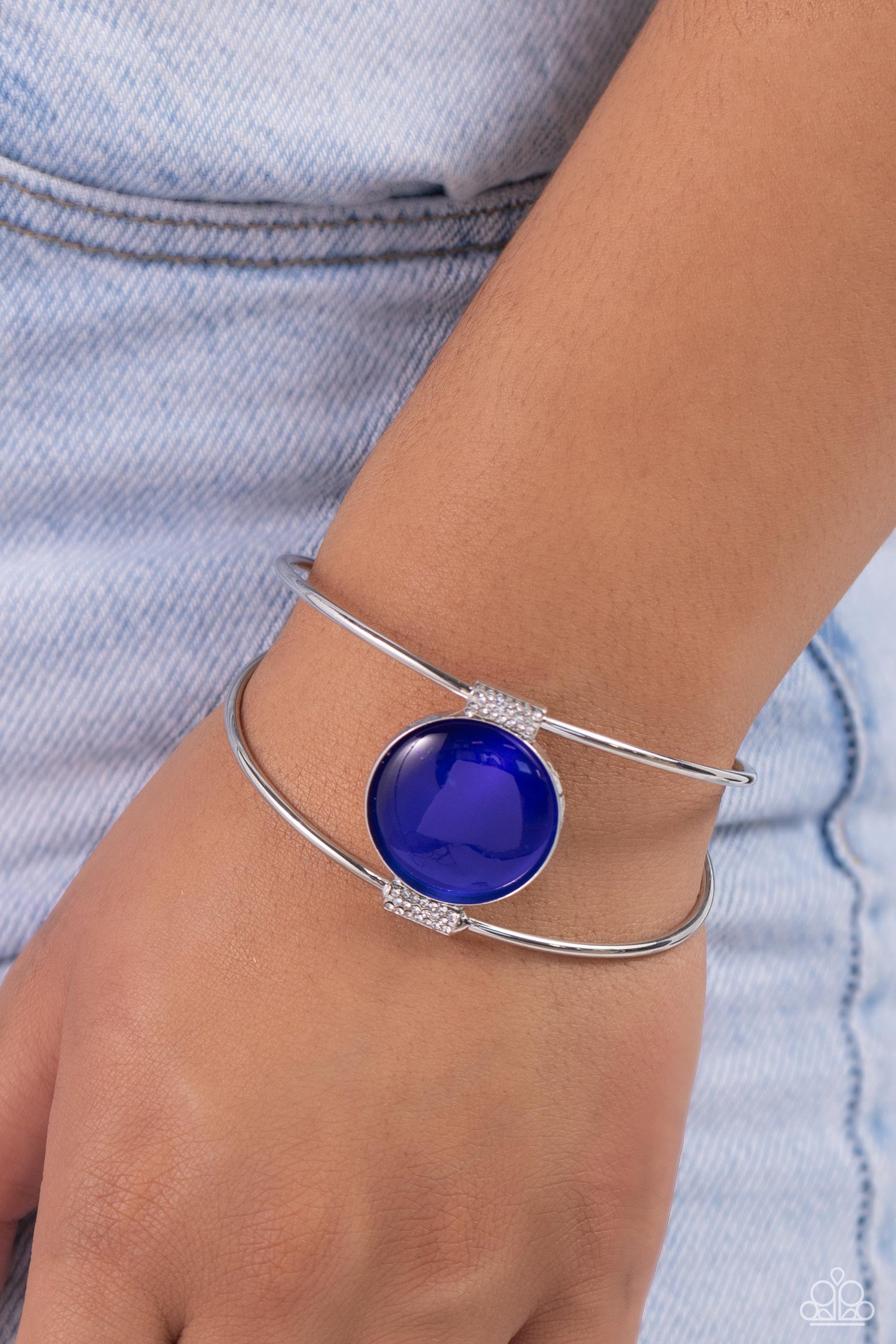 Candescent Cats Eye - blue - Paparazzi bracelet