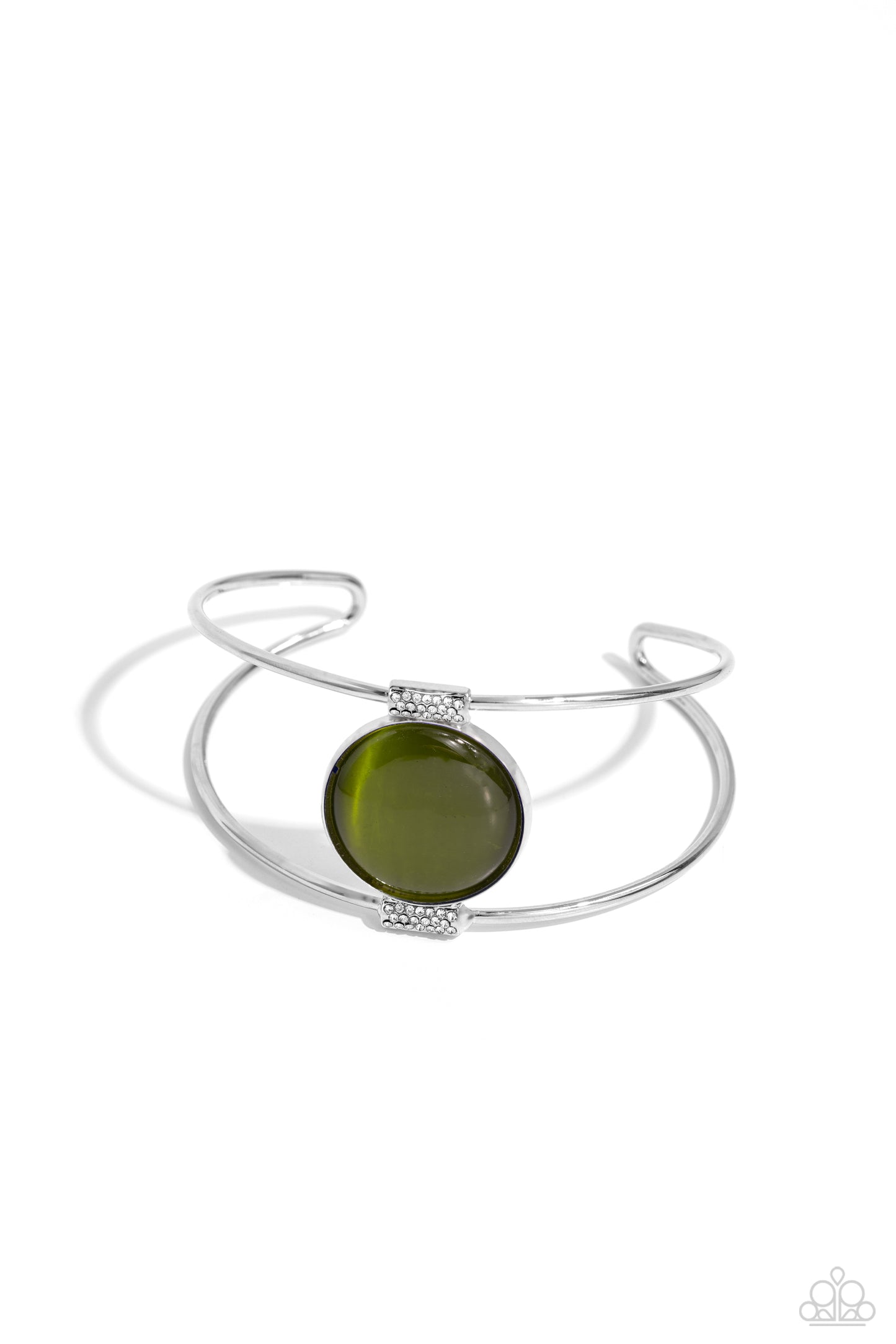 Candescent Cats Eye - green - Paparazzi bracelet