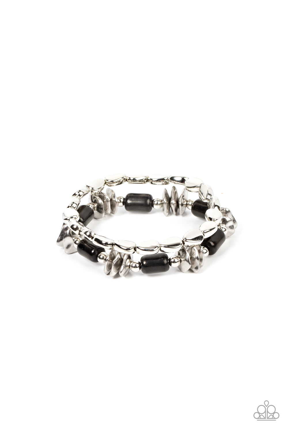 Canyon Cavern - black - Paparazzi bracelet