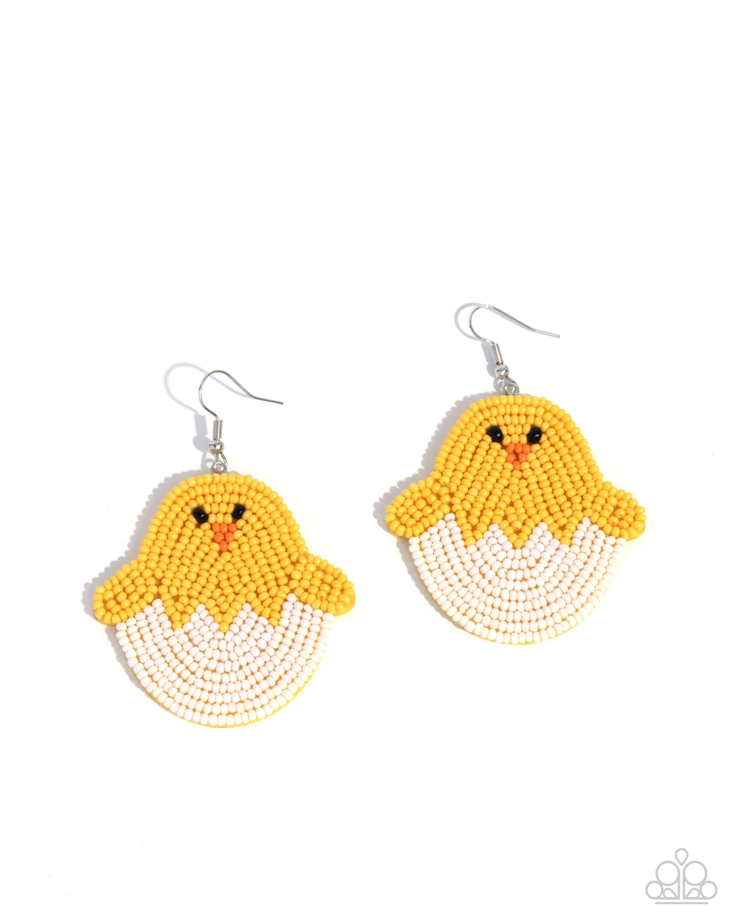 Capricious Chick - yellow - Paparazzi earrings