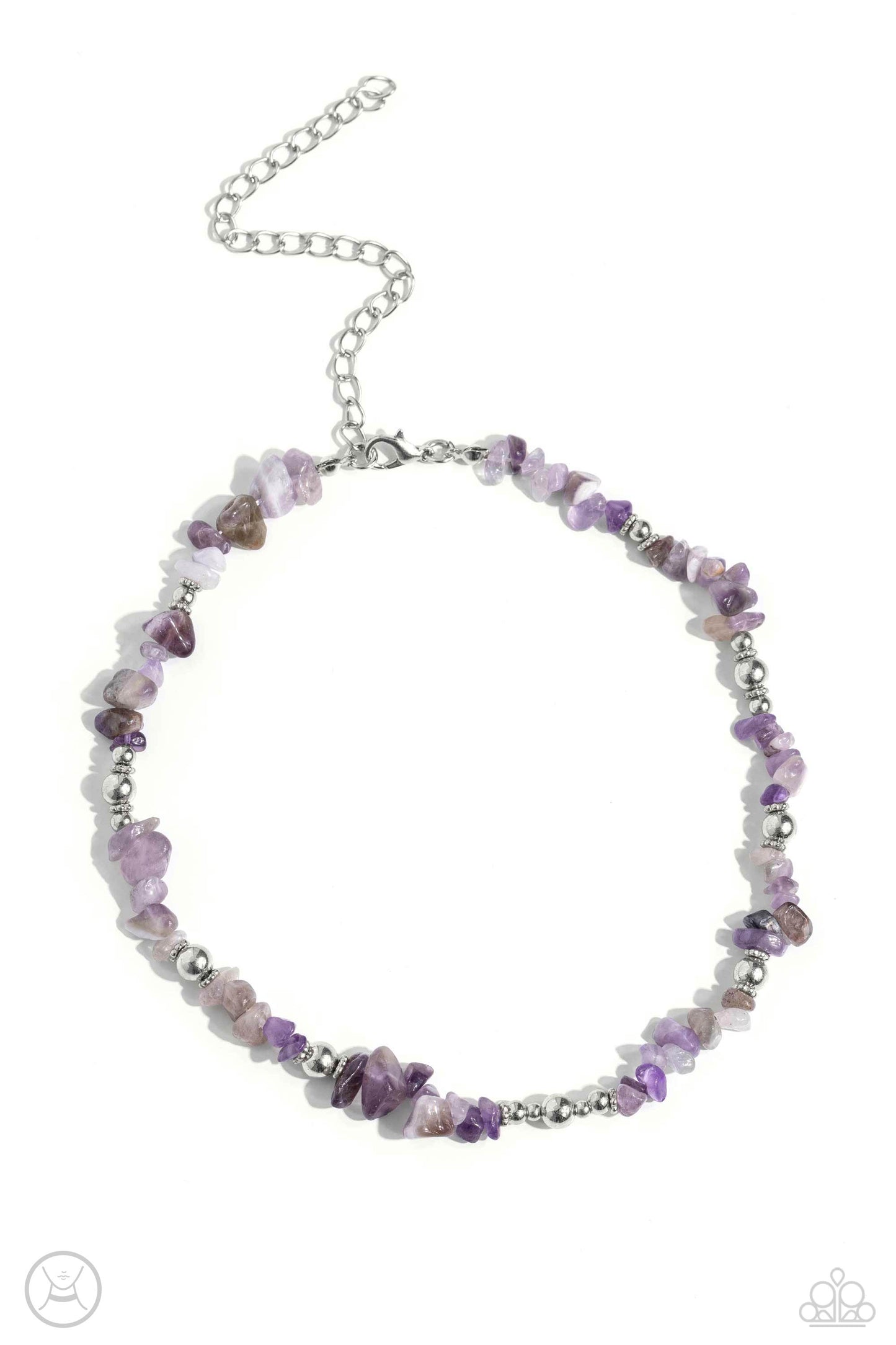 Carved Confidence - purple - Paparazzi necklace