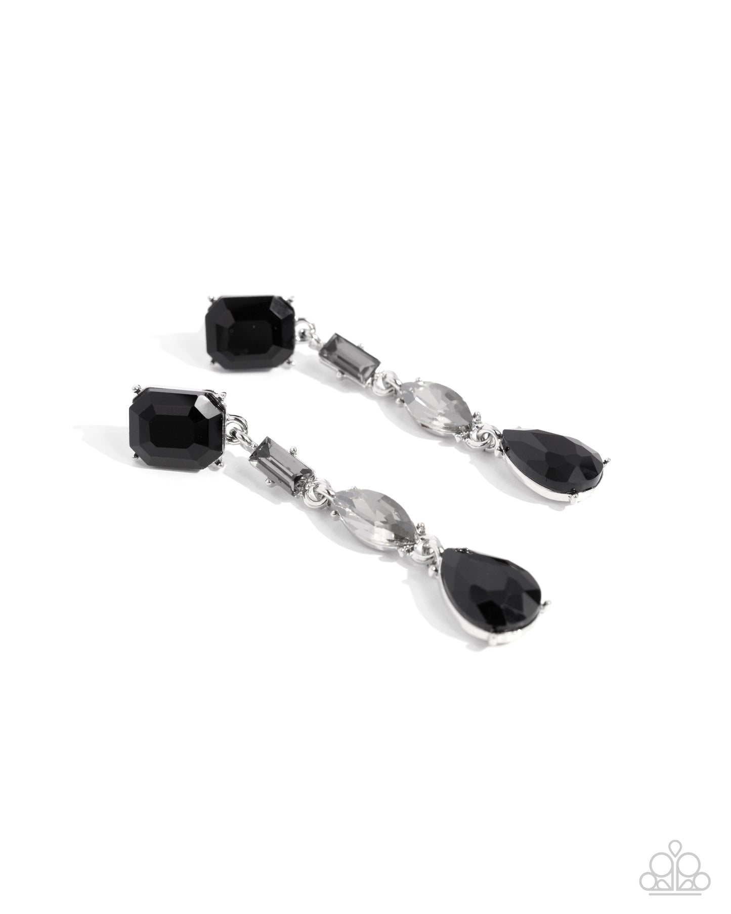 Cascading Gallery - black - Paparazzi complete set