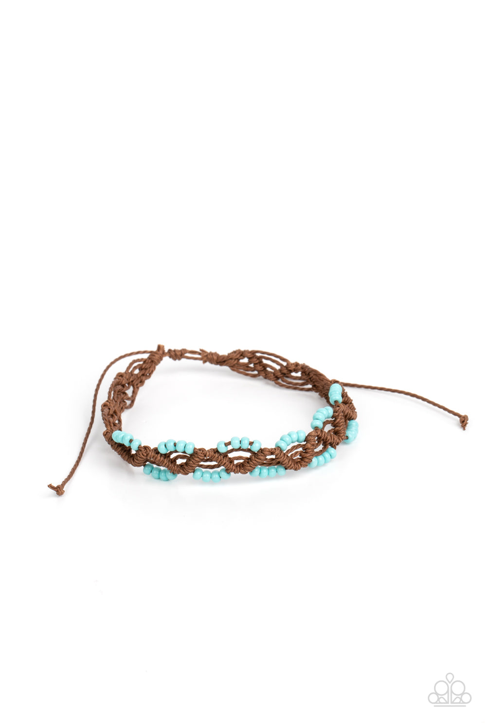 Cast a Wide Net - blue - Paparazzi bracelet