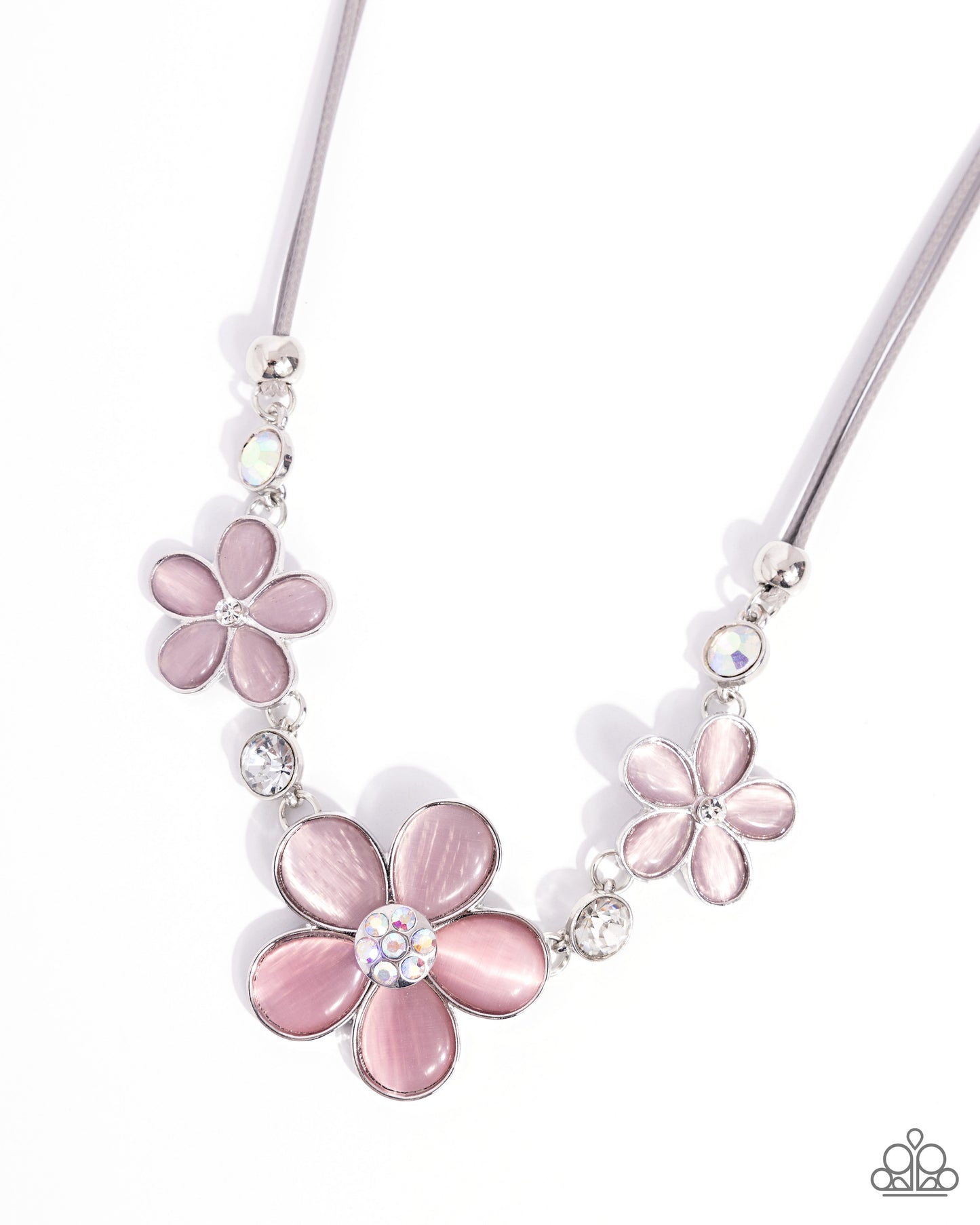 Cats Eye Calm - pink - Paparazzi necklace