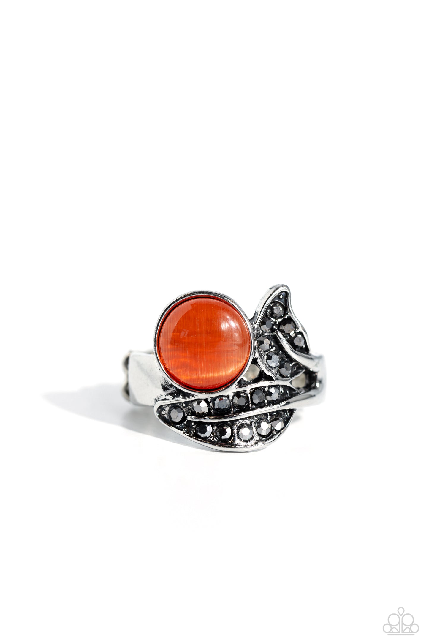 Cats Eye Candy - orange - Paparazzi ring