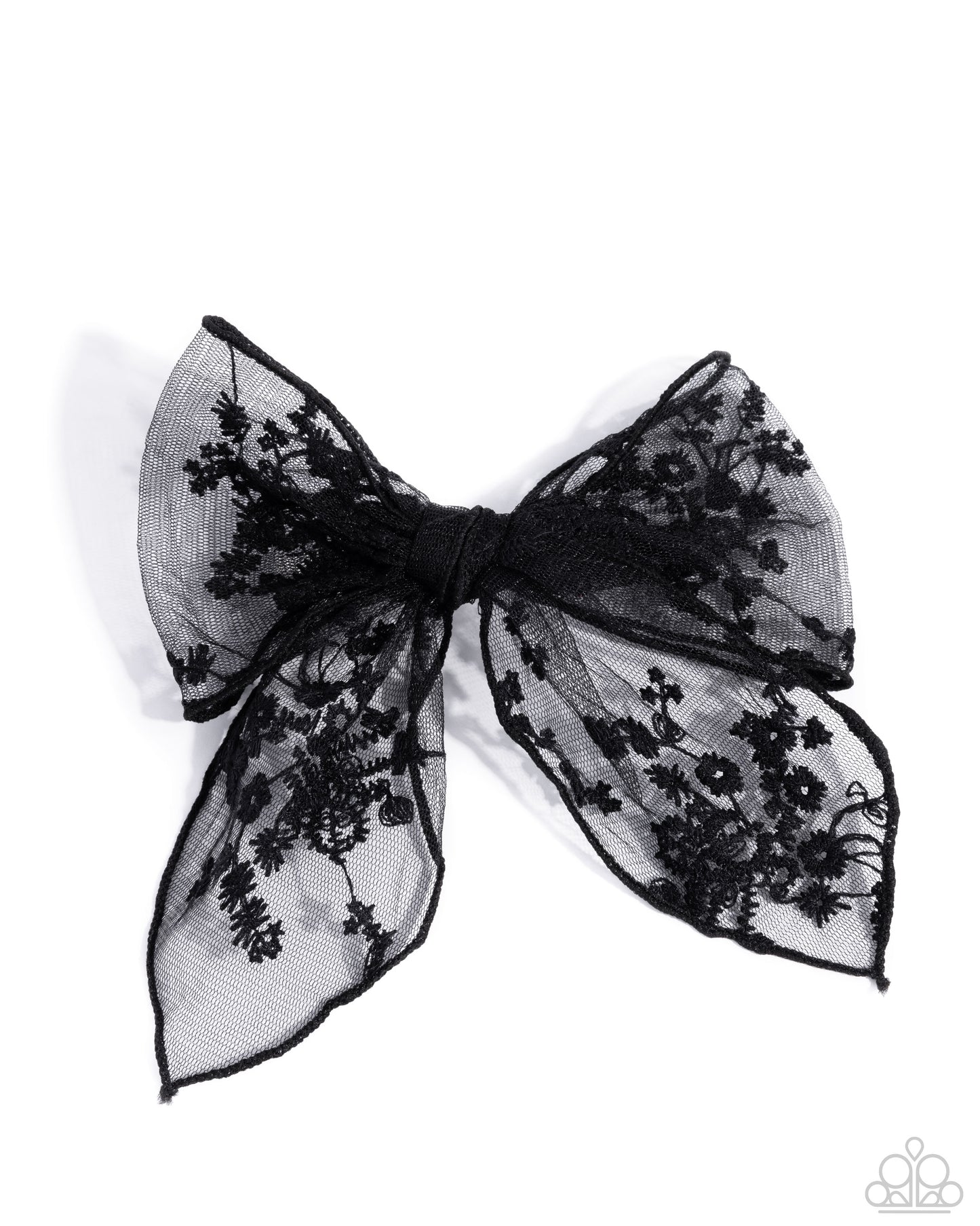 Catwalk Chic - black - Paparazzi hair clip
