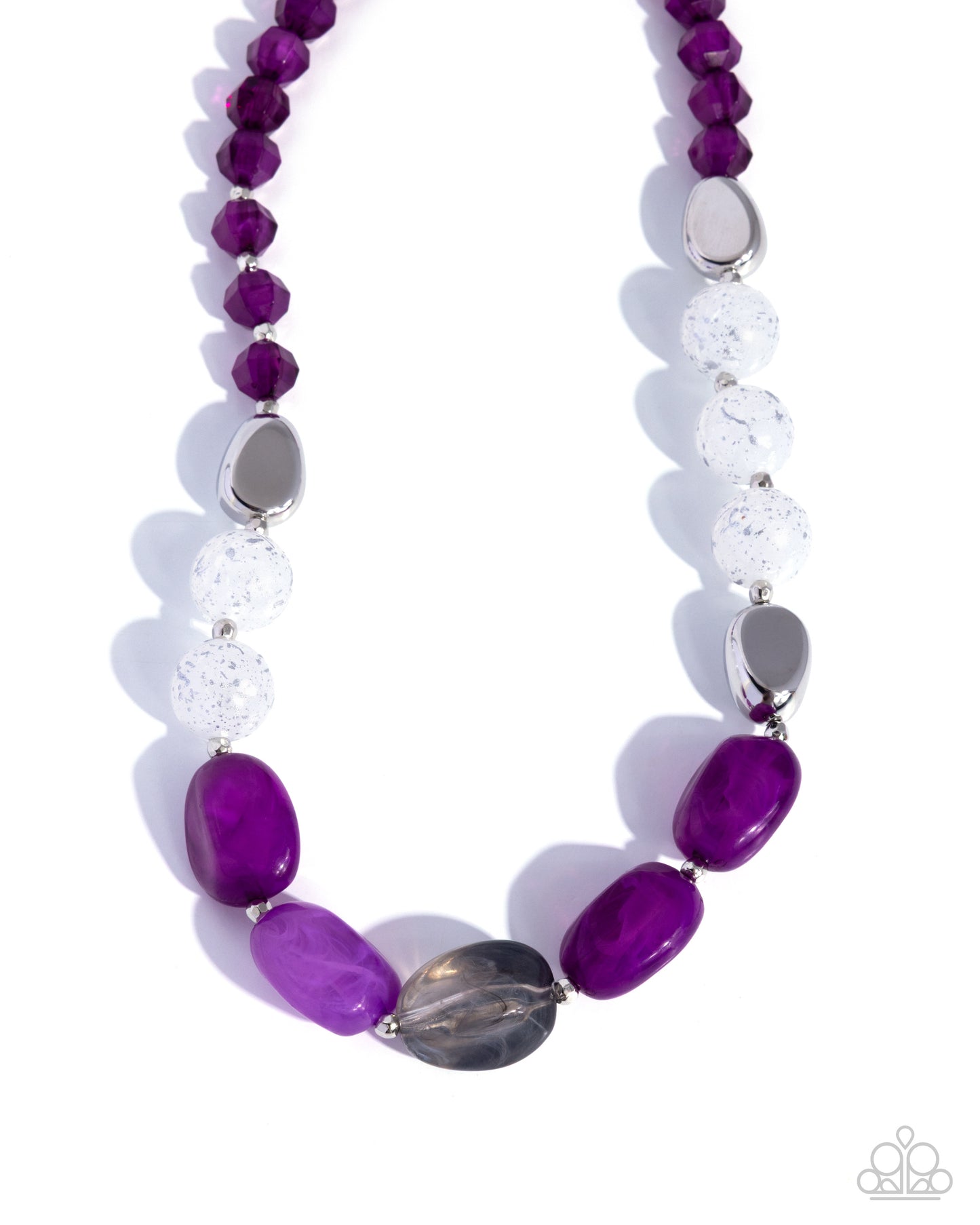 Celebrity Color - purple - Paparazzi necklace
