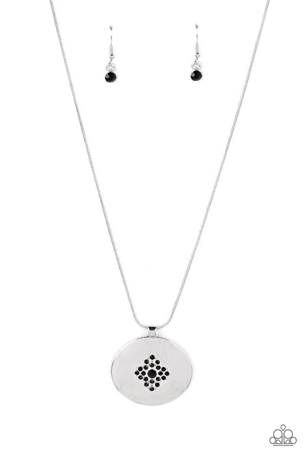 Center of the Cosmos - black - Paparazzi necklace