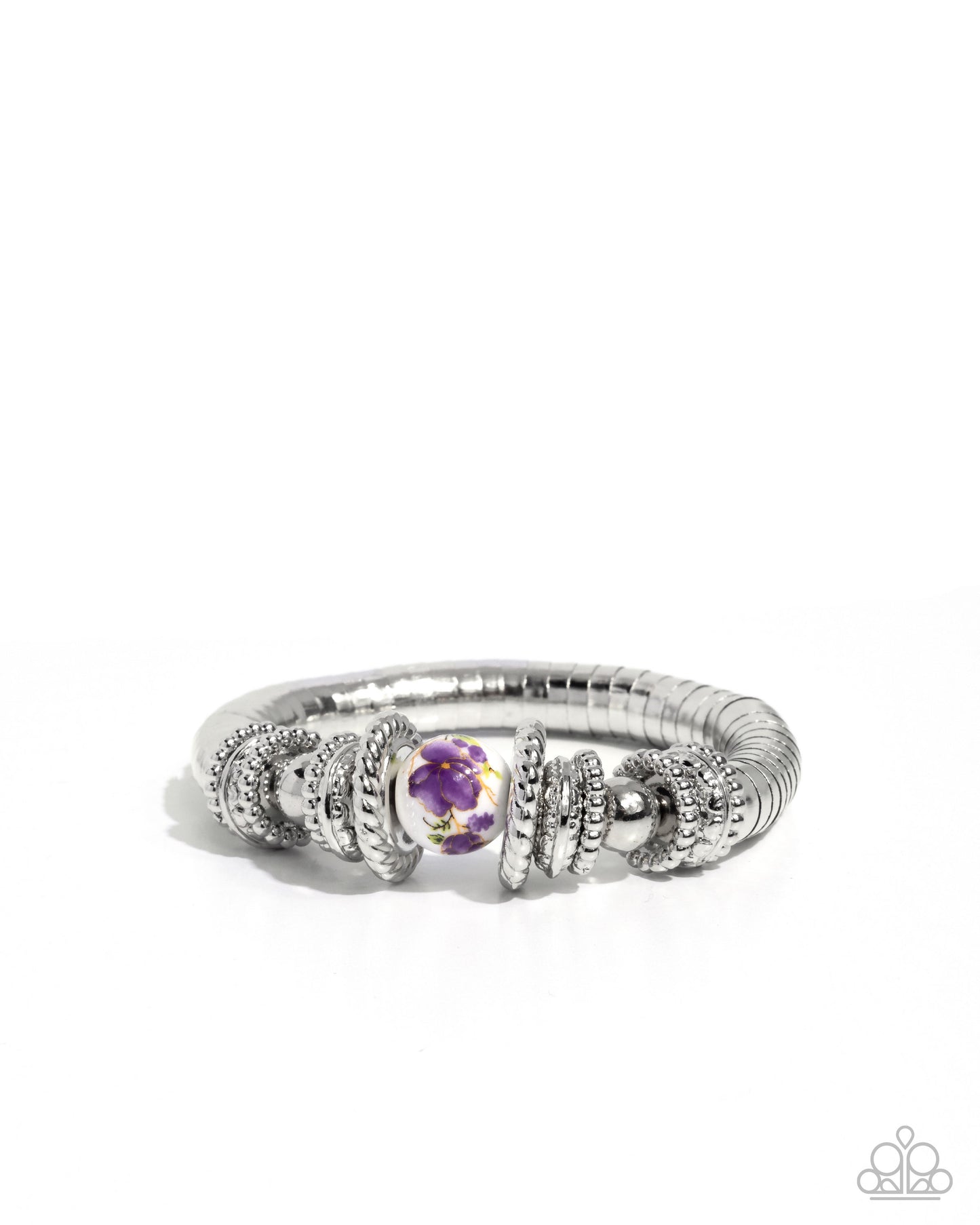 Ceramic Combo - purple - Paparazzi bracelet