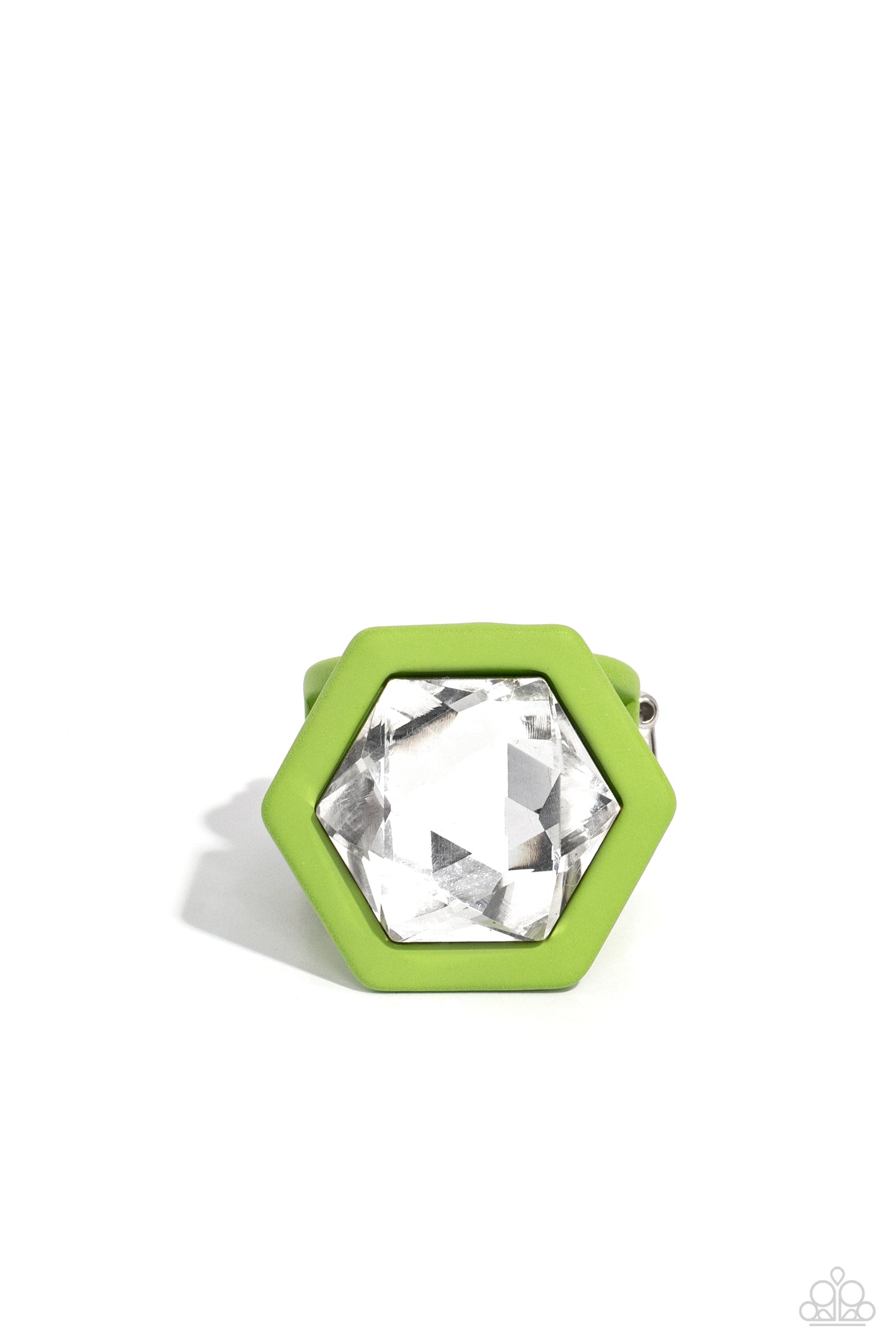 Changing Class - green - Paparazzi ring