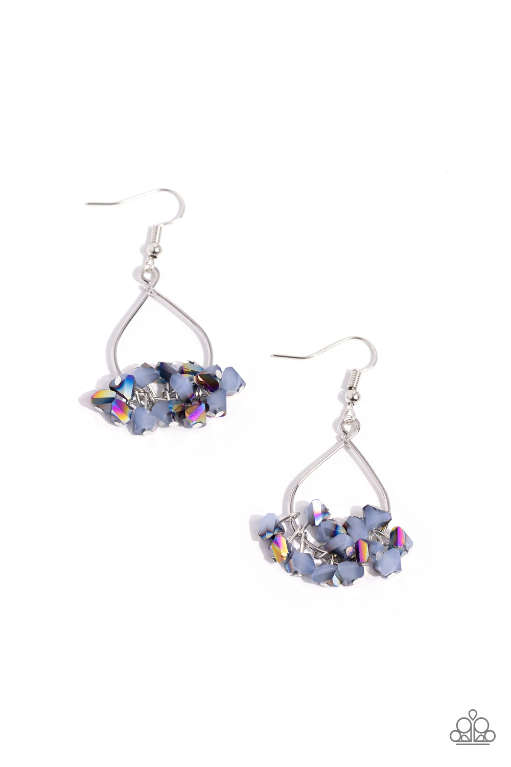 Charm of the Century - blue - Paparazzi earrings