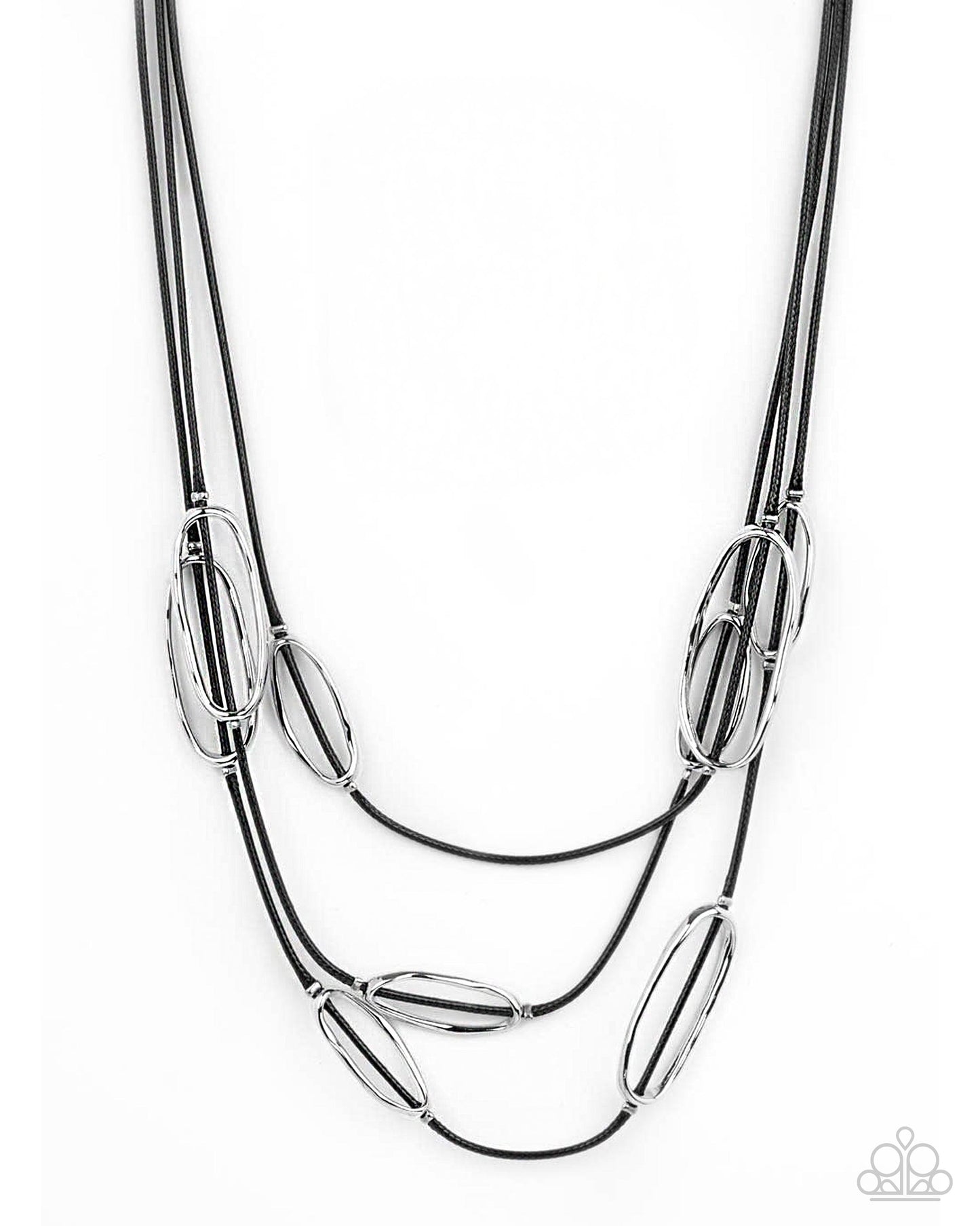 Check Your CORD-inates - black - Paparazzi necklace