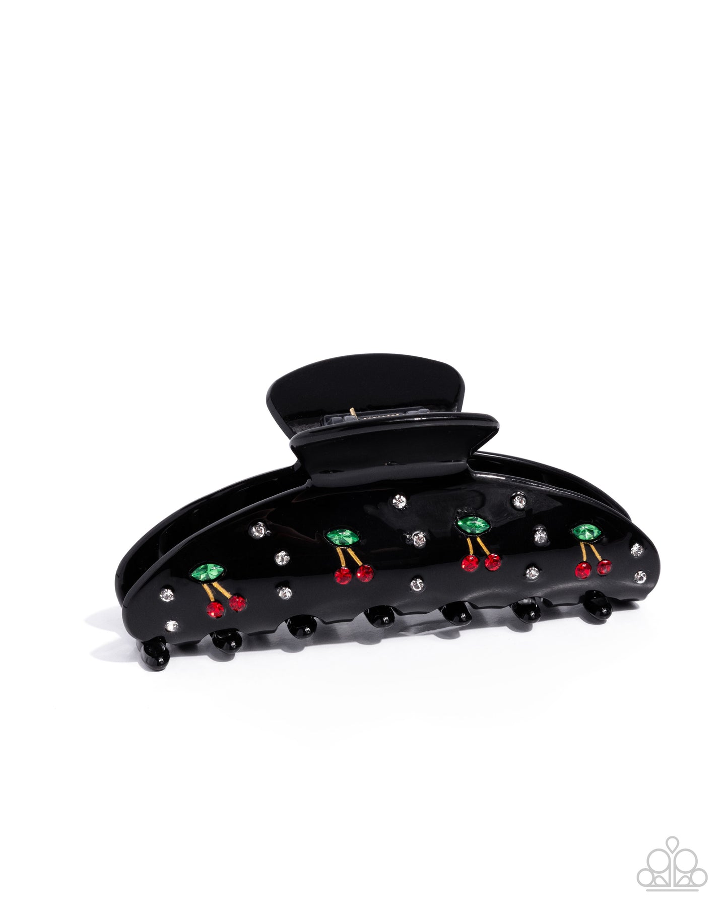 Cherry Pie - black - Paparazzi hair clip