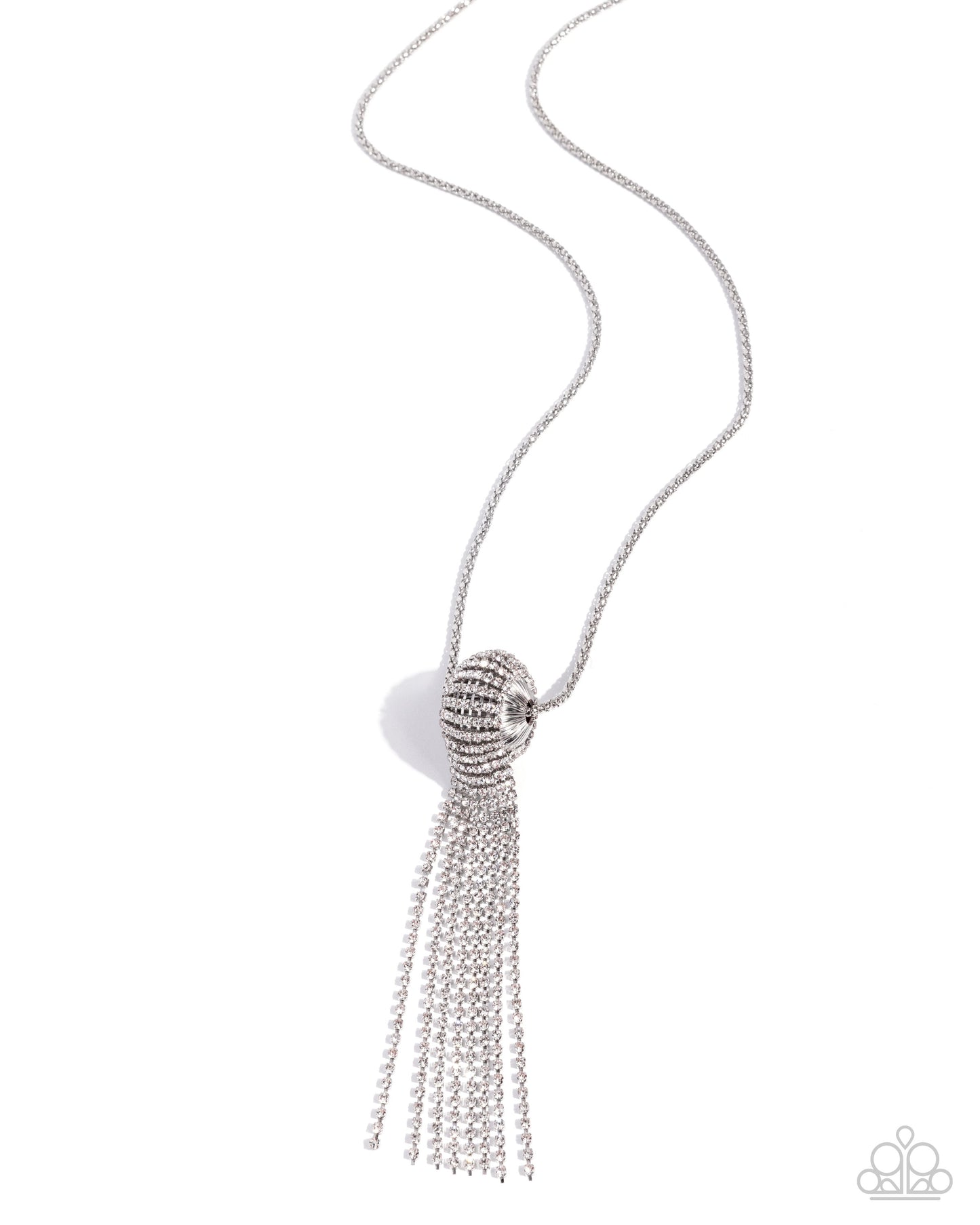 Chic Cohort - white - Paparazzi necklace