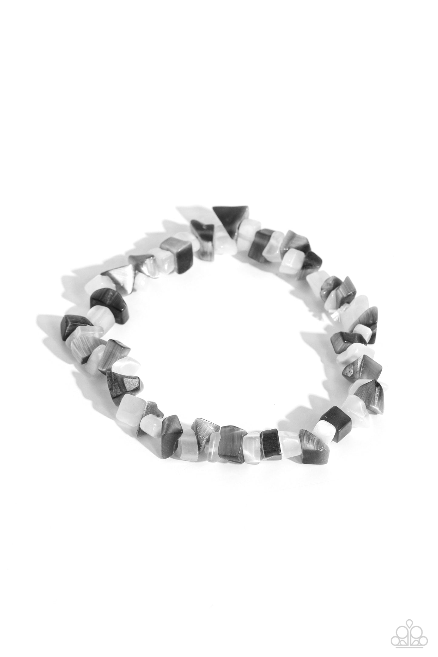 Chiseled Cameo - silver - Paparazzi bracelet