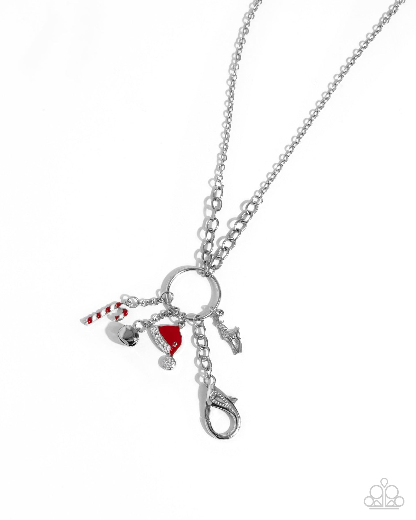Christmas Cheer - red - Paparazzi LANYARD necklace