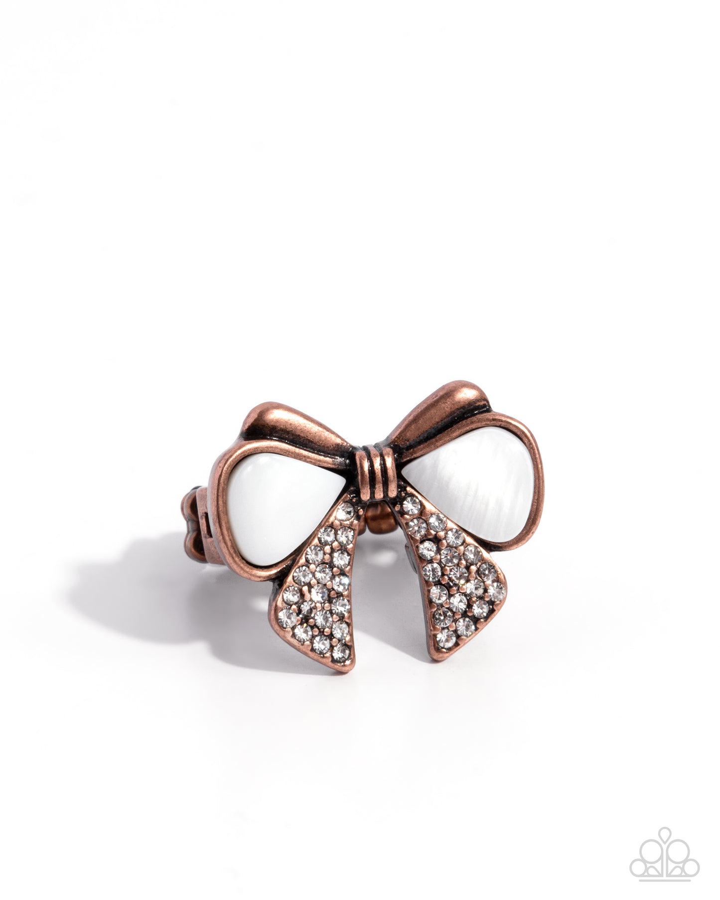 Classy Coquette - copper - Paparazzi ring