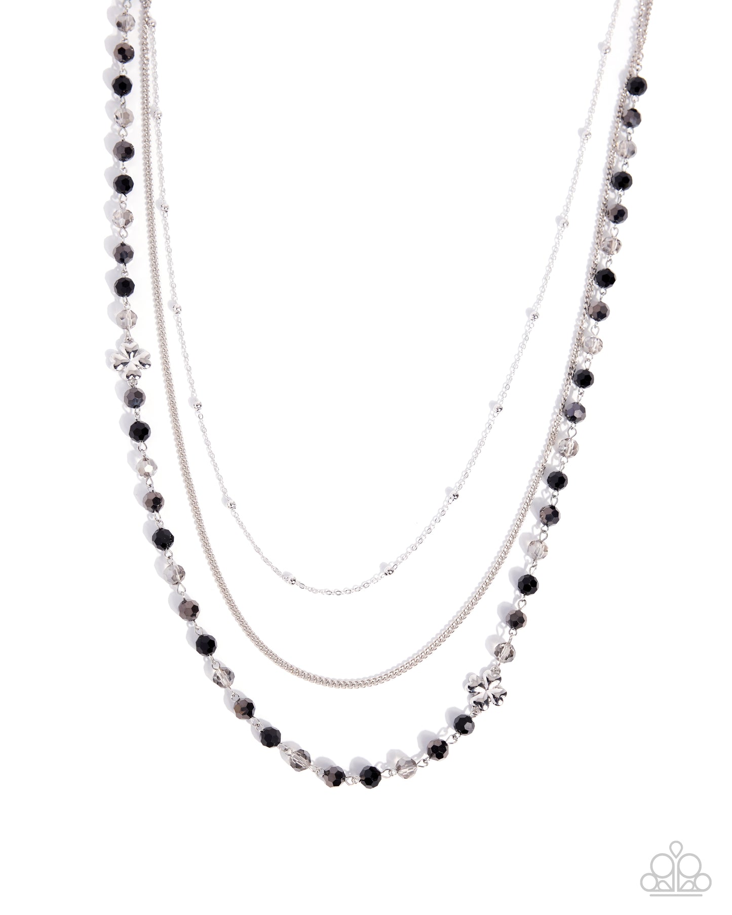 Clover Command - black - Paparazzi necklace