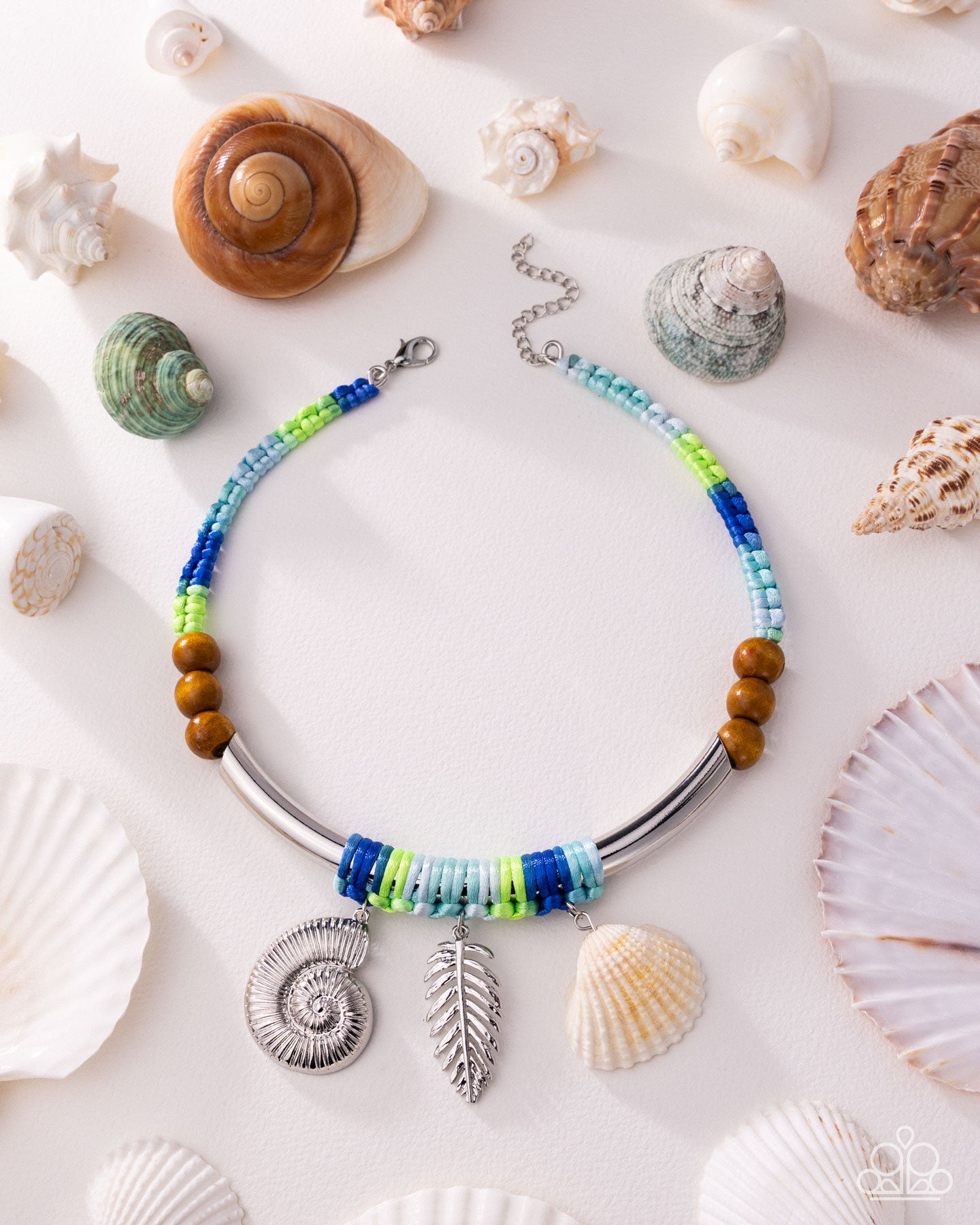 Coastal Calm - green - Paparazzi necklace