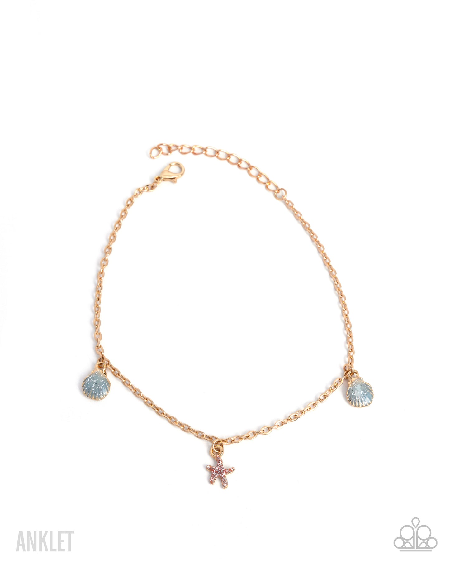 Coastal Celebrity - gold - Paparazzi anklet