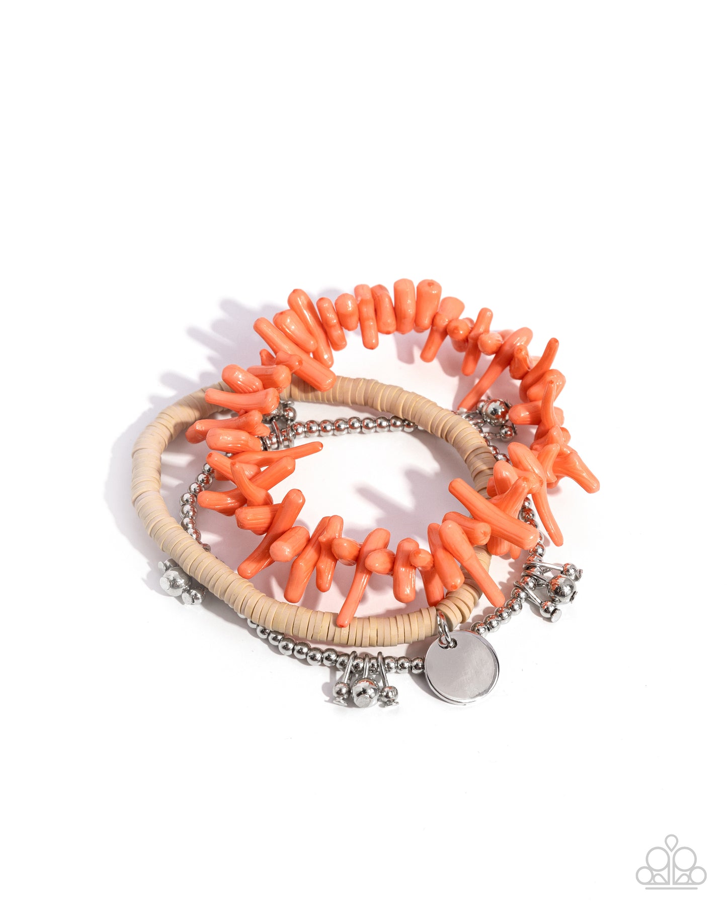Coastal Collection - orange - Paparazzi bracelet
