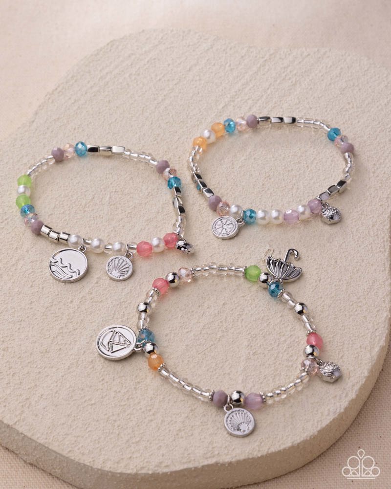 Coastal Competition - multi - Paparazzi bracelet