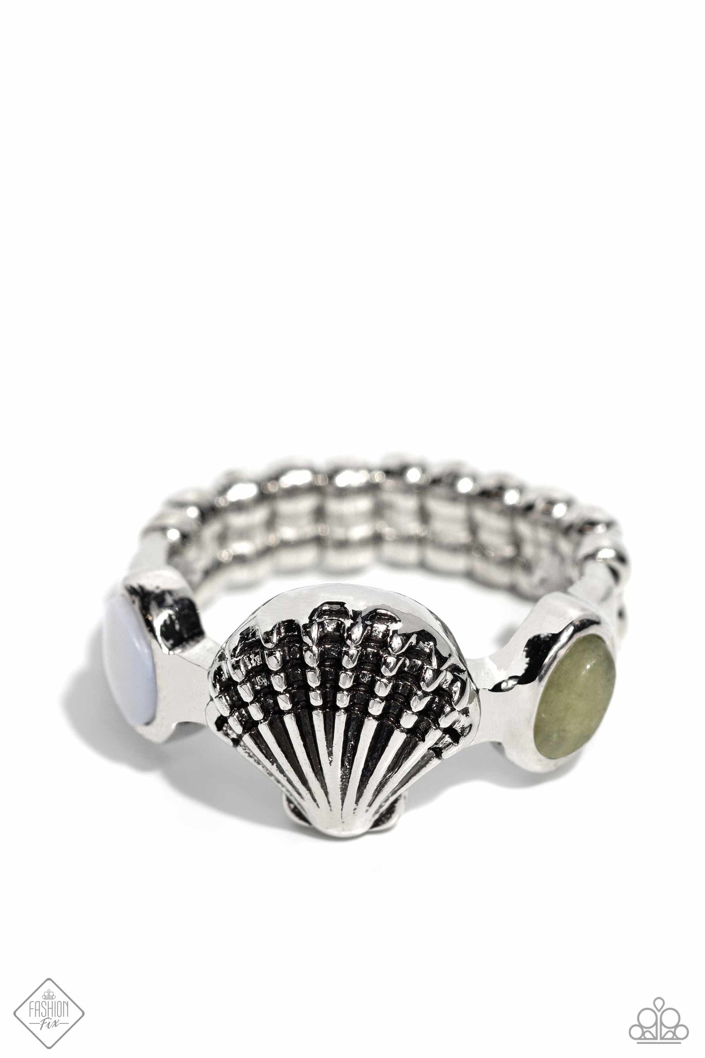 Coastline Charisma - green - Paparazzi ring