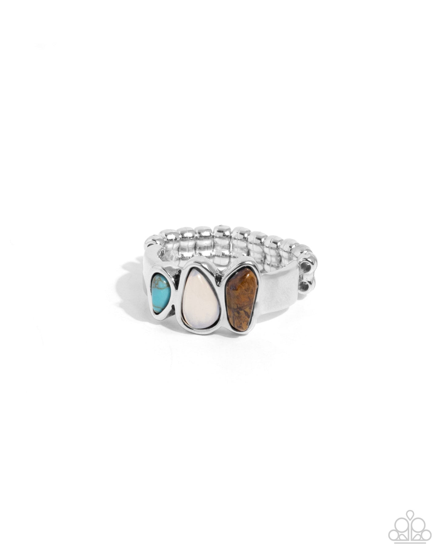 Colored Character - blue - Paparazzi ring