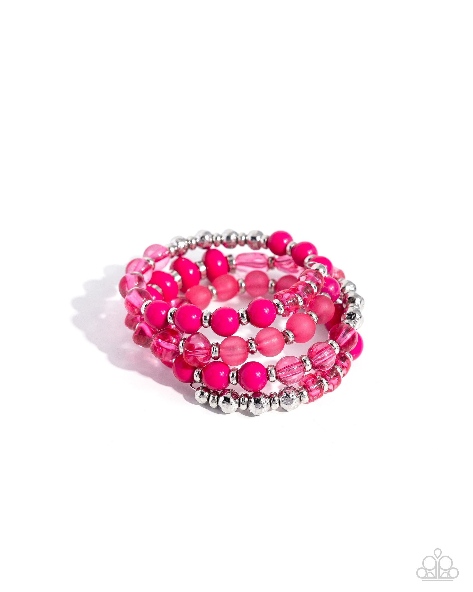 Colorful Charade - pink - Paparazzi bracelet