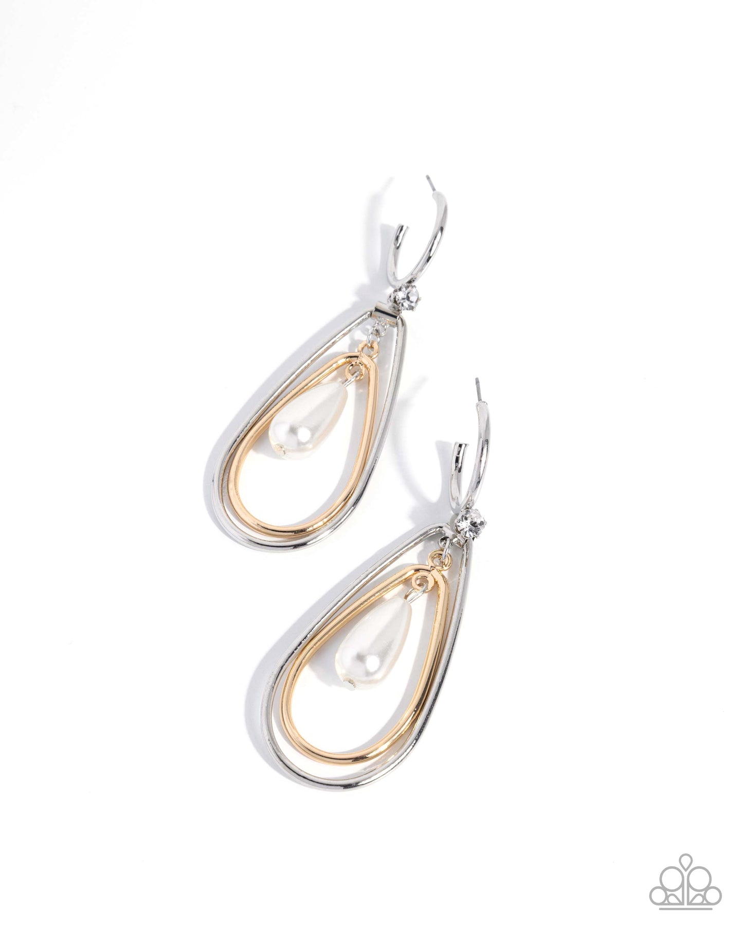 Colorful Composition - multi - Paparazzi earrings
