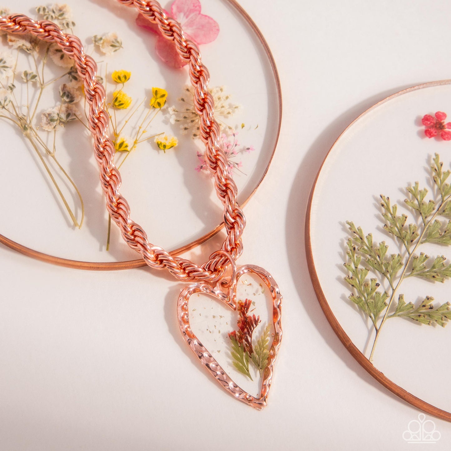 Coming Around - copper - Paparazzi necklace