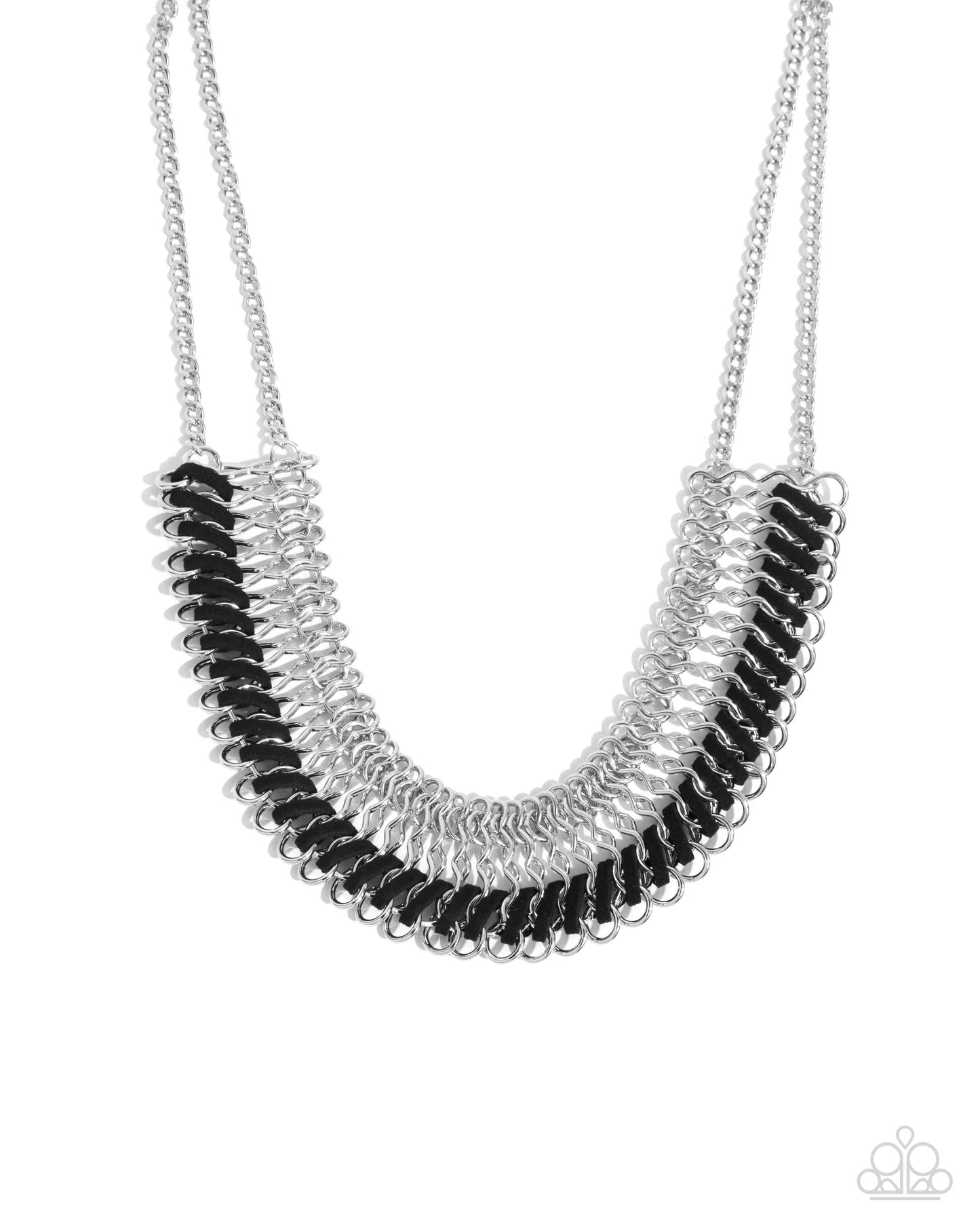 Commanding Connections - black - Paparazzi necklace