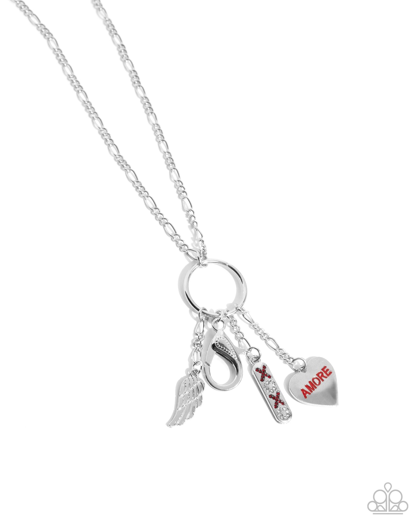 Con Amore - red - Paparazzi LANYARD necklace