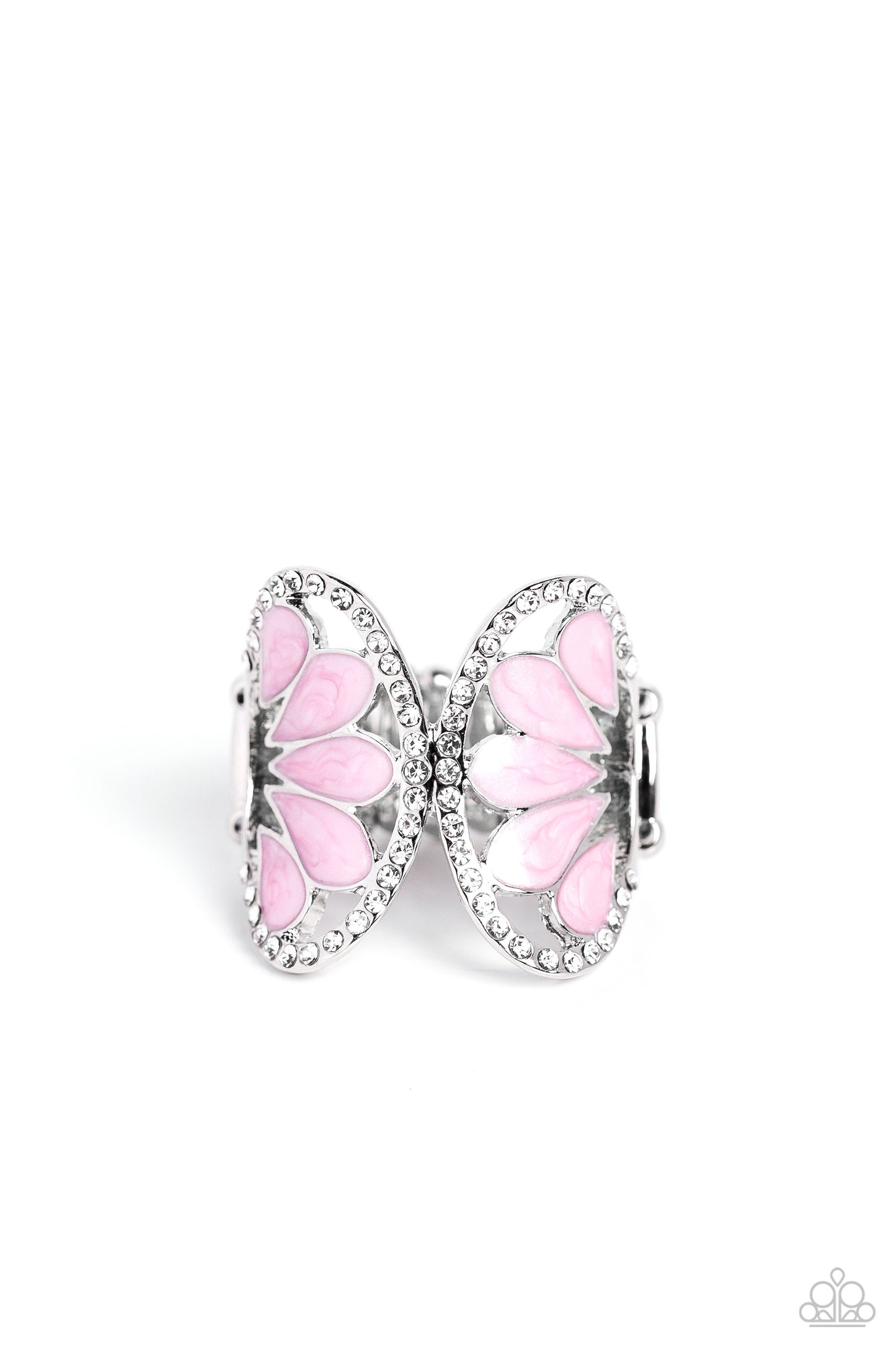 Concaved Catwalk - pink - Paparazzi ring