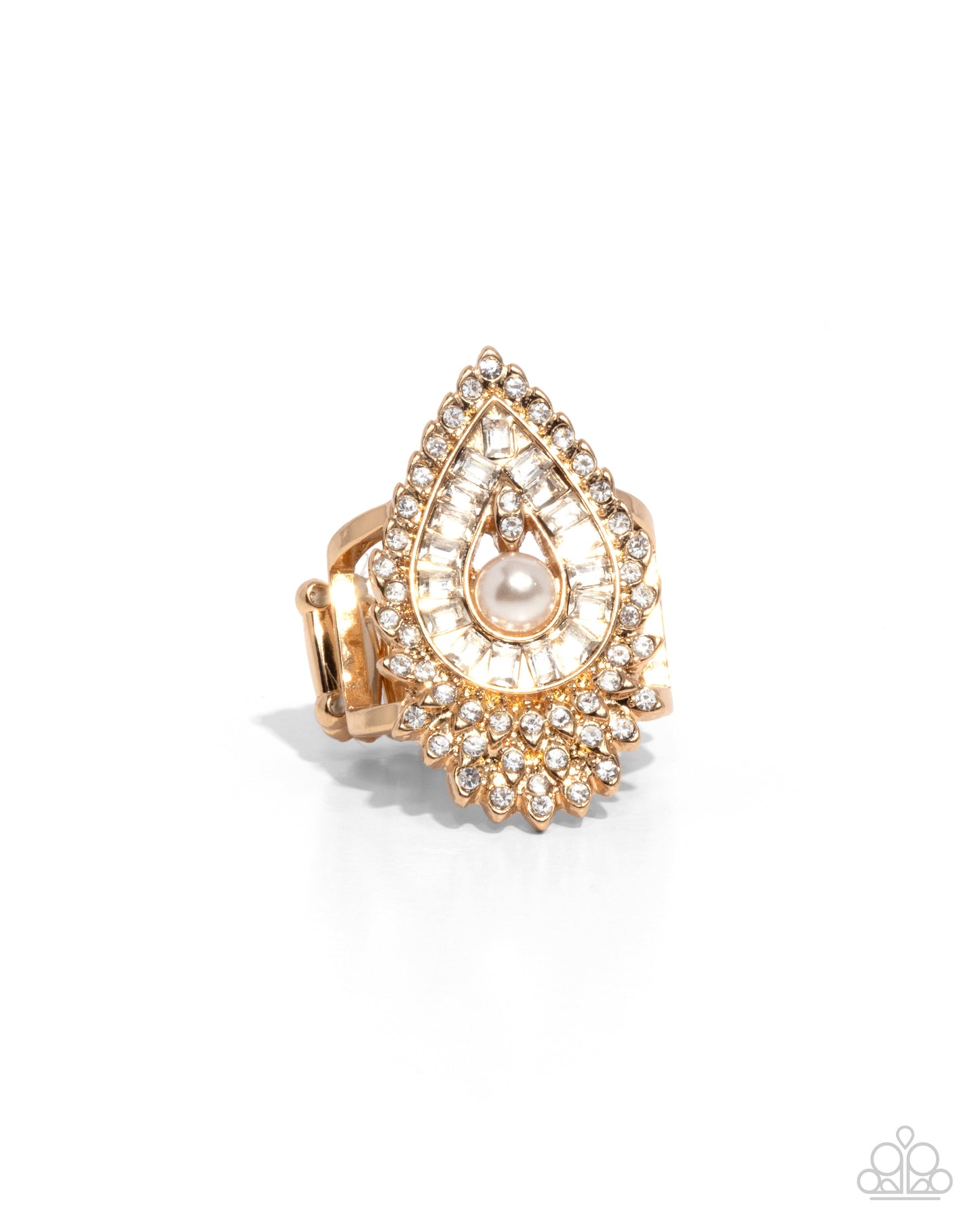 Consistent Charm - gold - Paparazzi ring