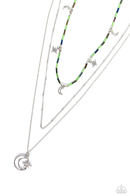 Constant as the Stars - green - Paparazzi necklace