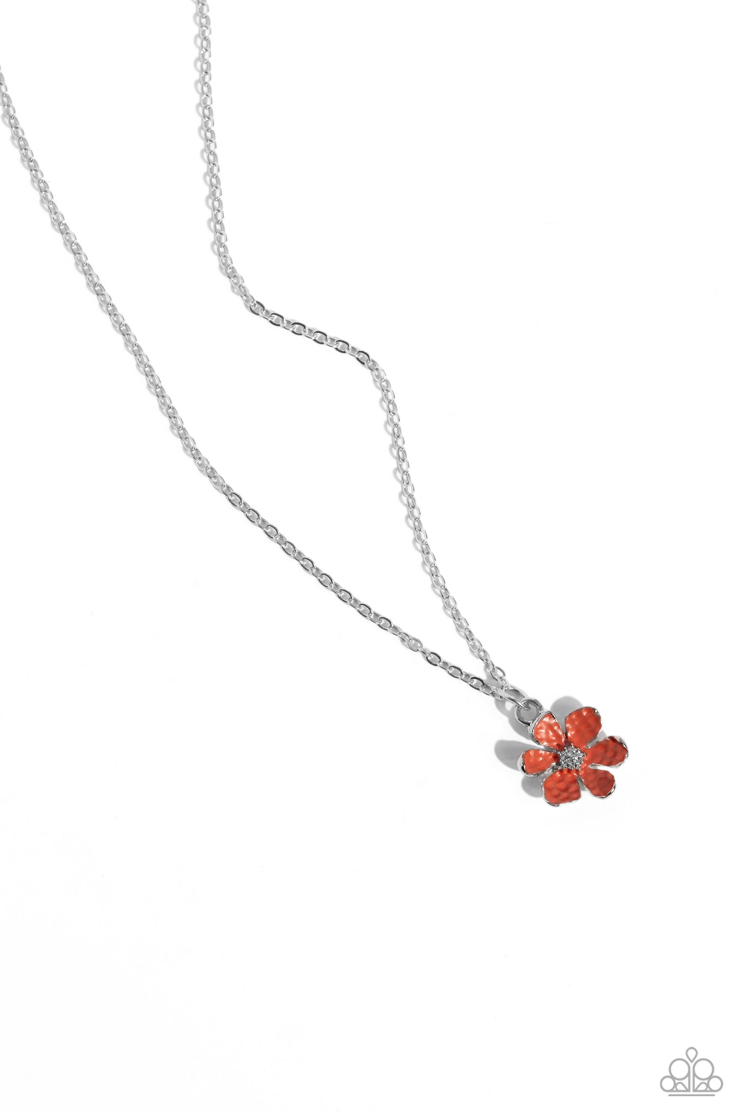 Cottage Retreat - orange - Paparazzi necklace