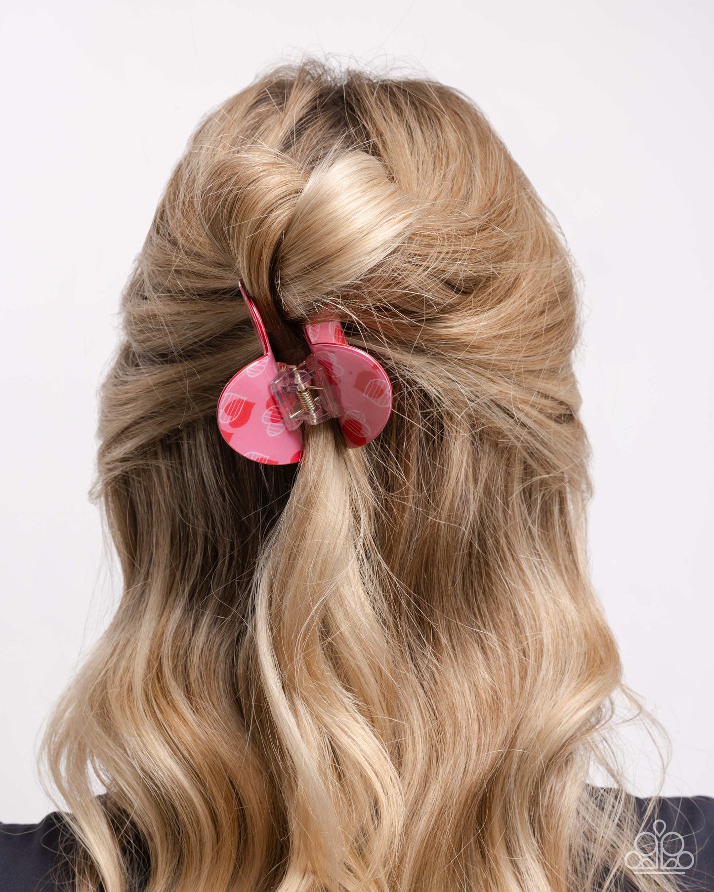 Courting Clip - pink - Paparazzi hair clip