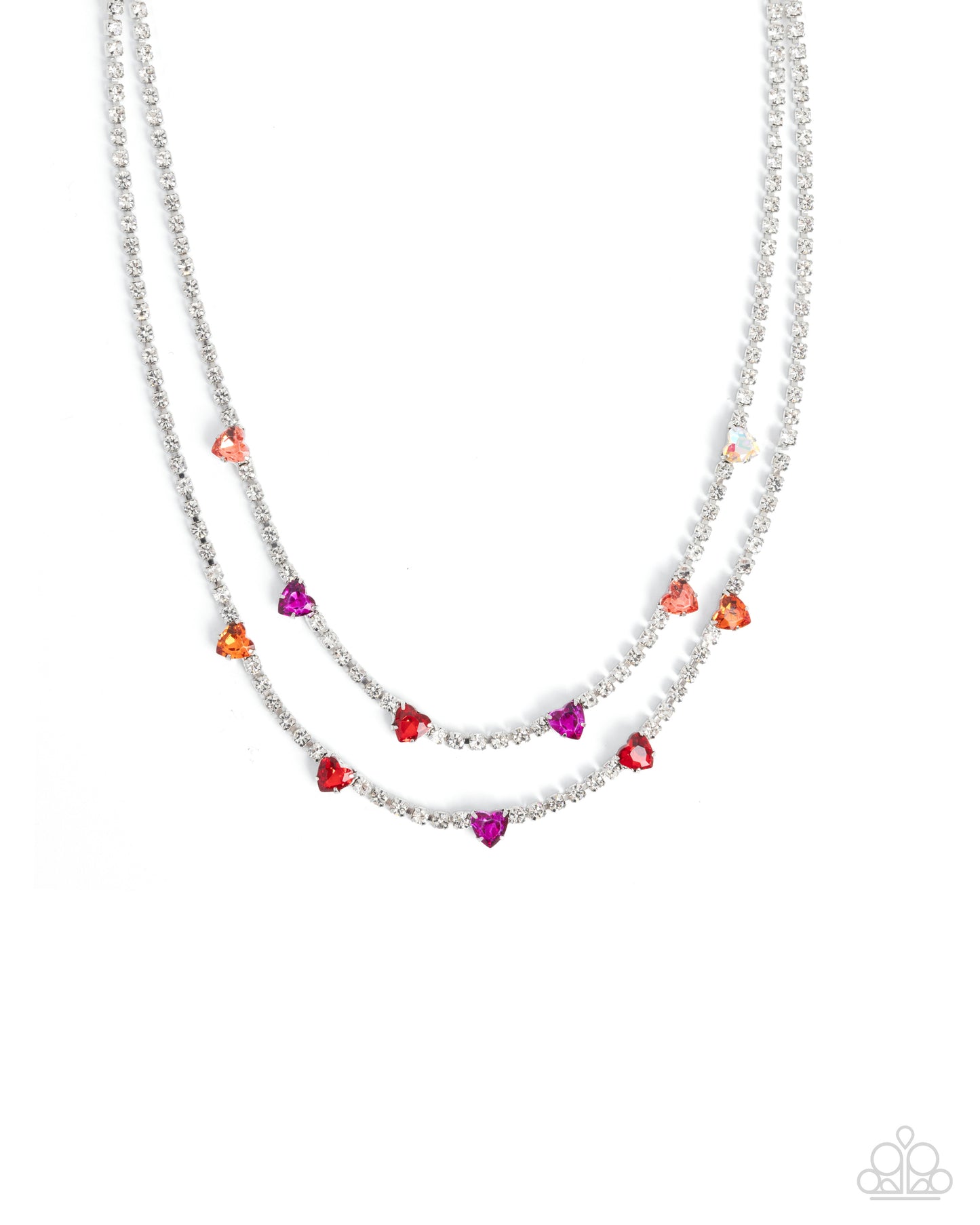 Courting Closeness - red - Paparazzi necklace