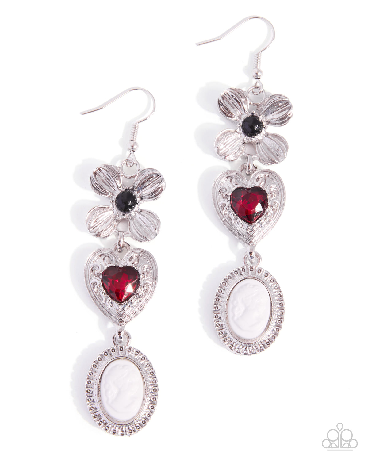 Crafted Cameo - multi - Paparazzi earrings