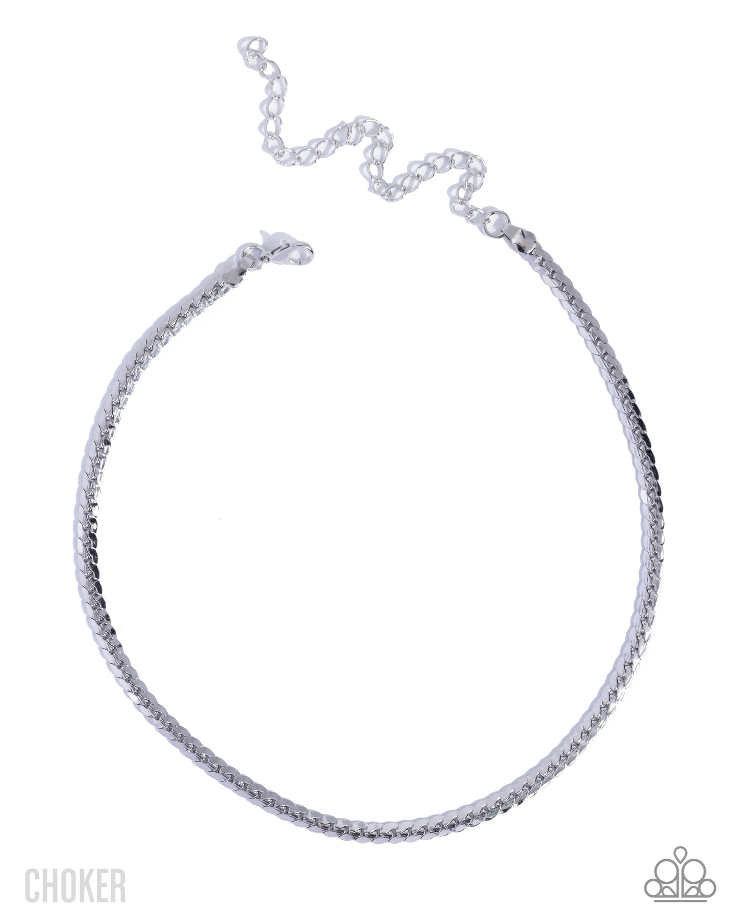 Crowning Challenge - silver - Paparazzi necklace