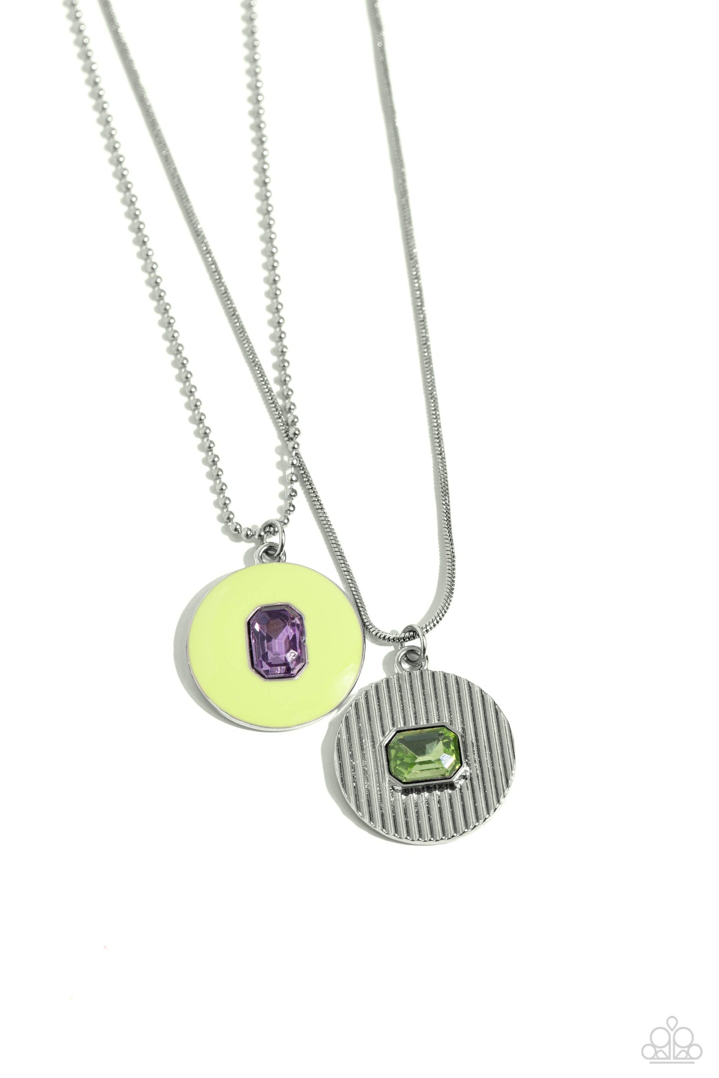 Cryptic Couture - green - Paparazzi necklace