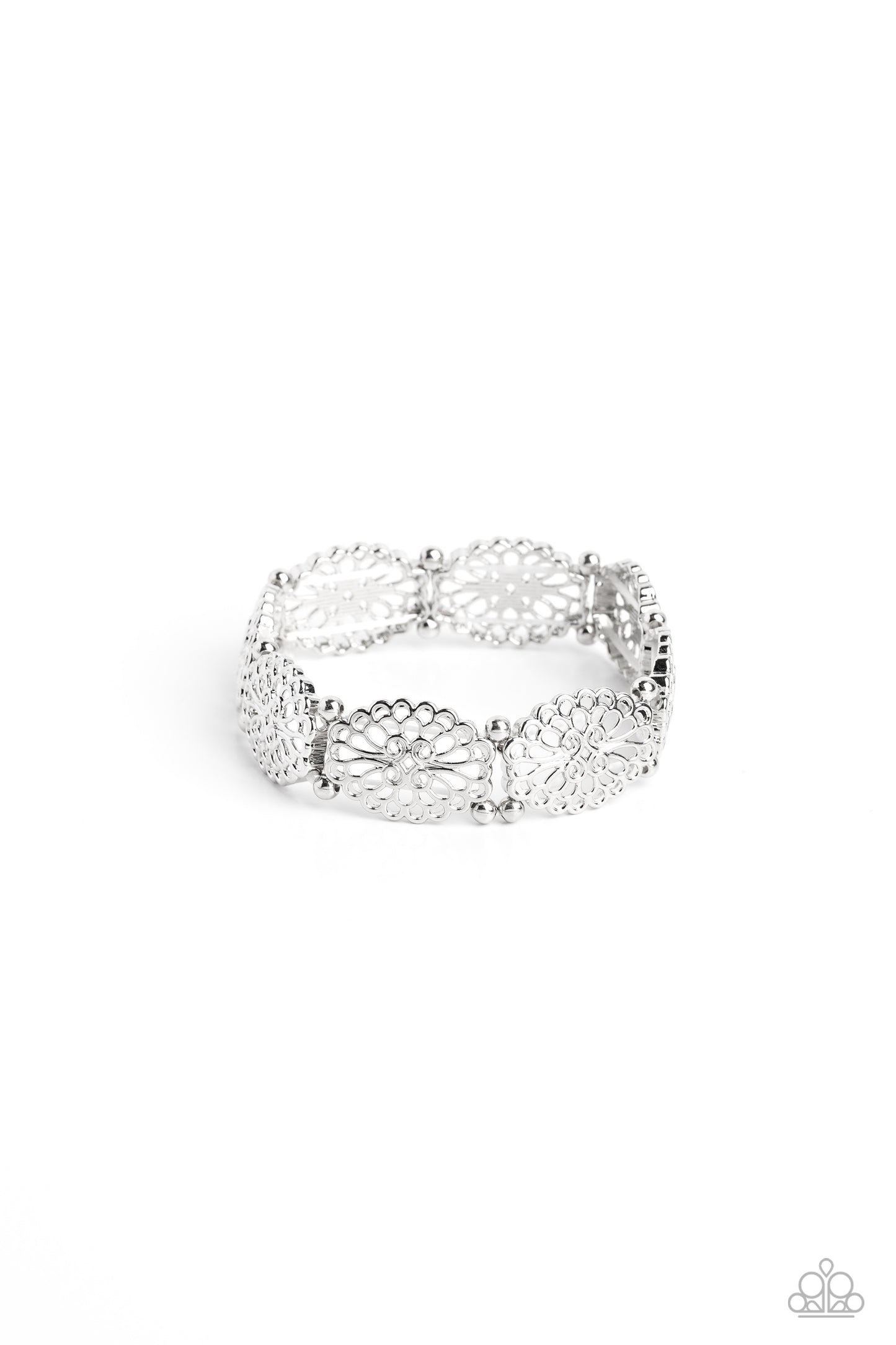 Curly Chic - silver - Paparazzi bracelet