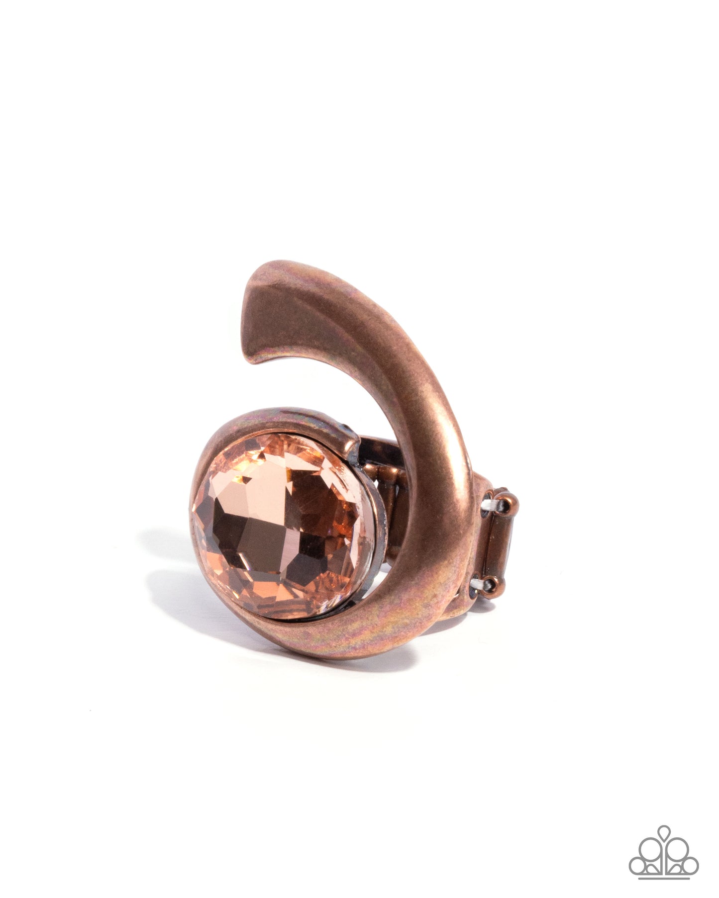 Curly Combination - copper - Paparazzi ring