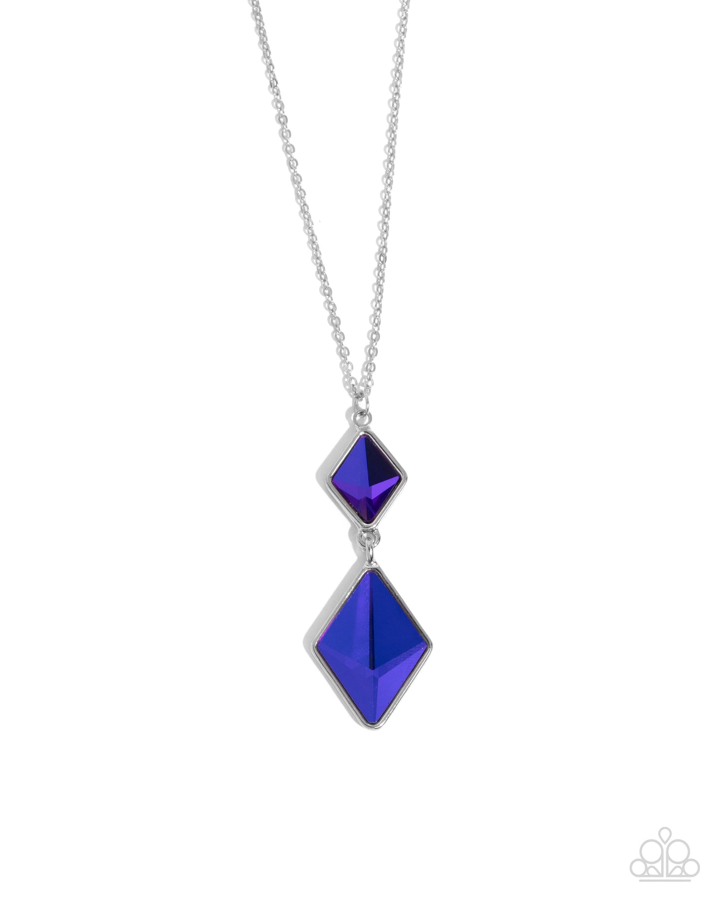 Daily Diamonds - purple - Paparazzi necklace