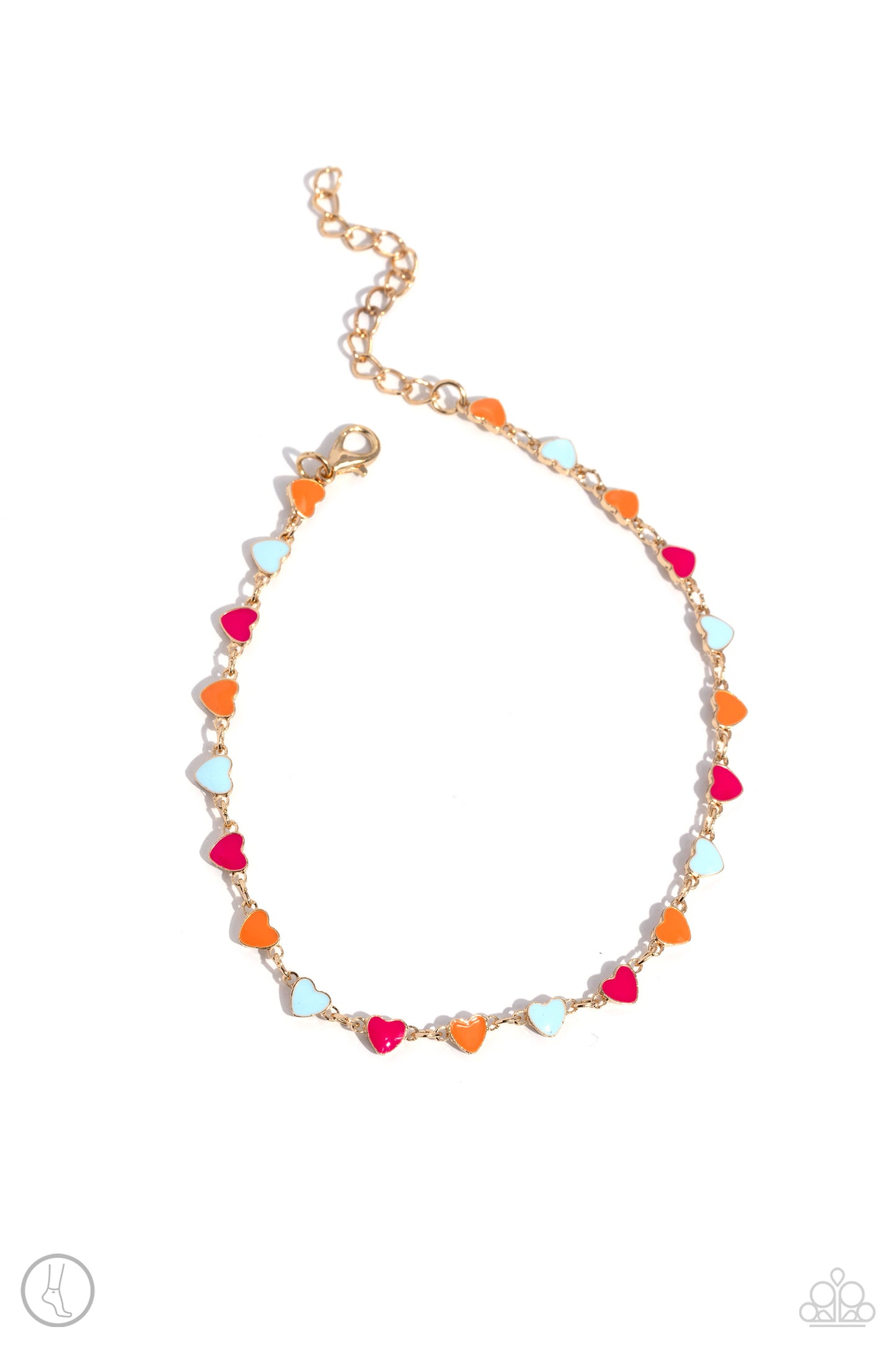 Dancing Delight - multi - Paparazzi anklet
